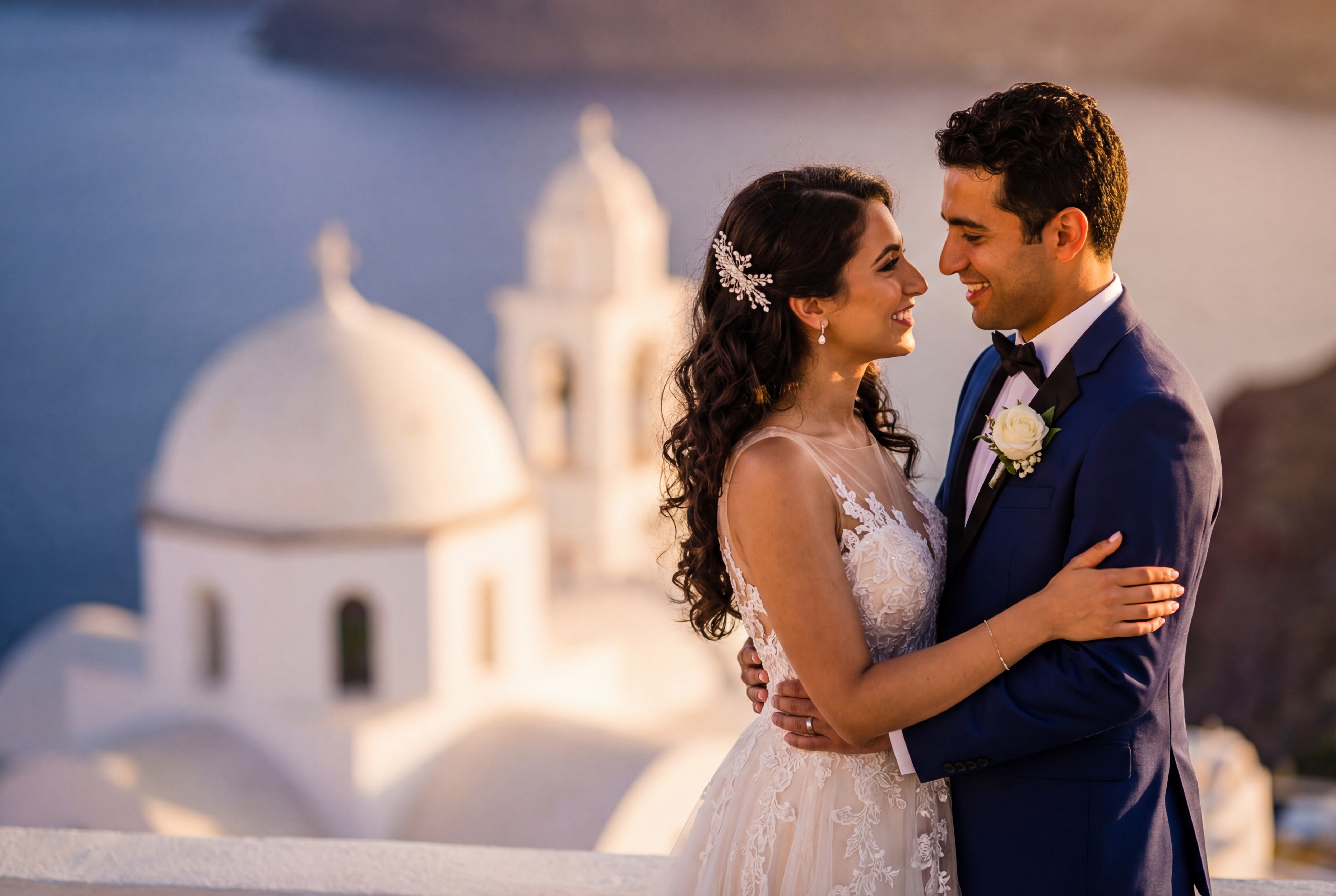 Santorini wedding photography Akrotiri Lighthouse, Ammoudi Bay