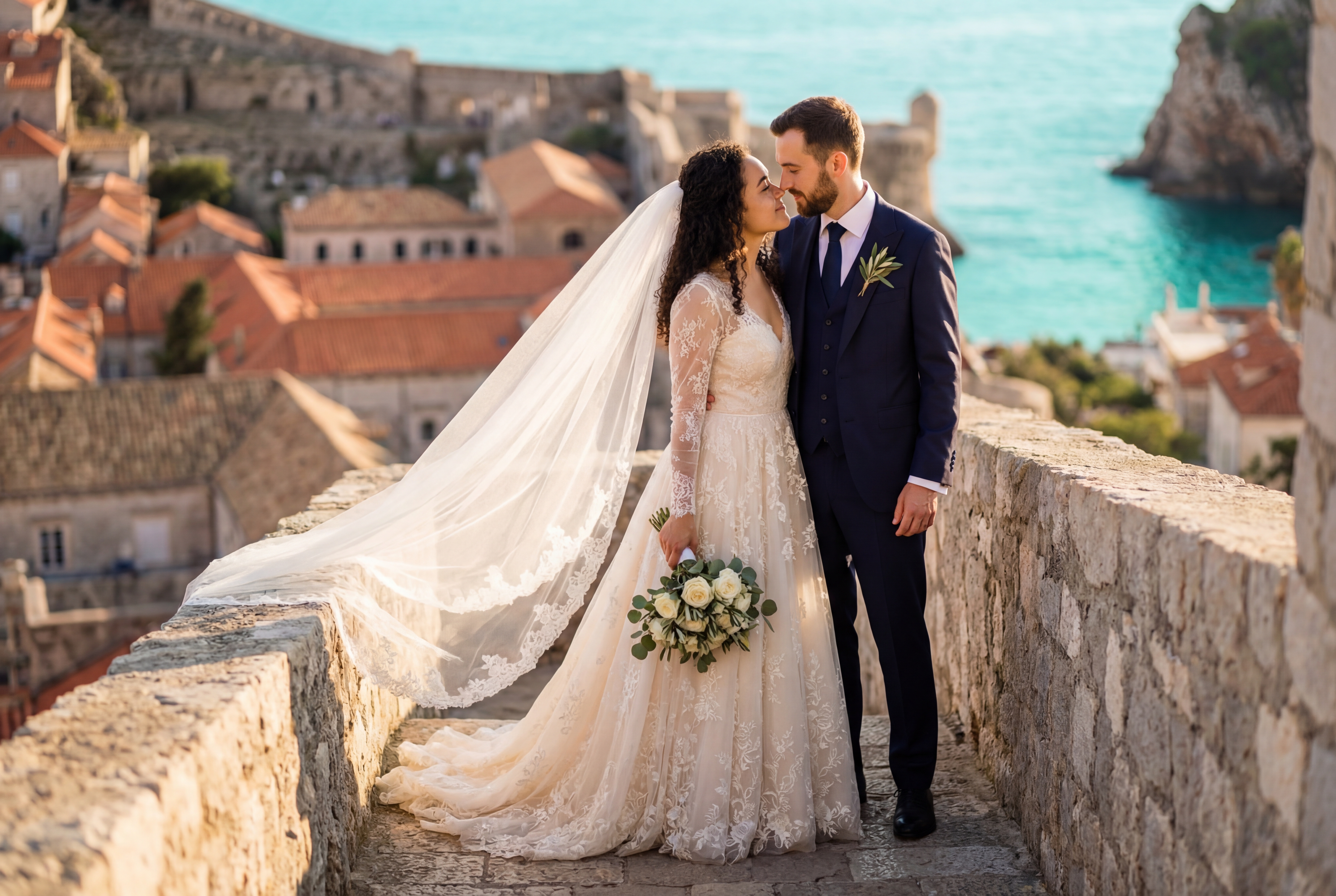 Dubrovnik City Walls of Dubrovnik wedding photography