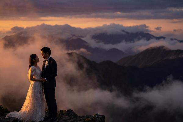 Կինեմատոգրաֆիկ հարսանեկան լուսանկարչության կոնցեպտ