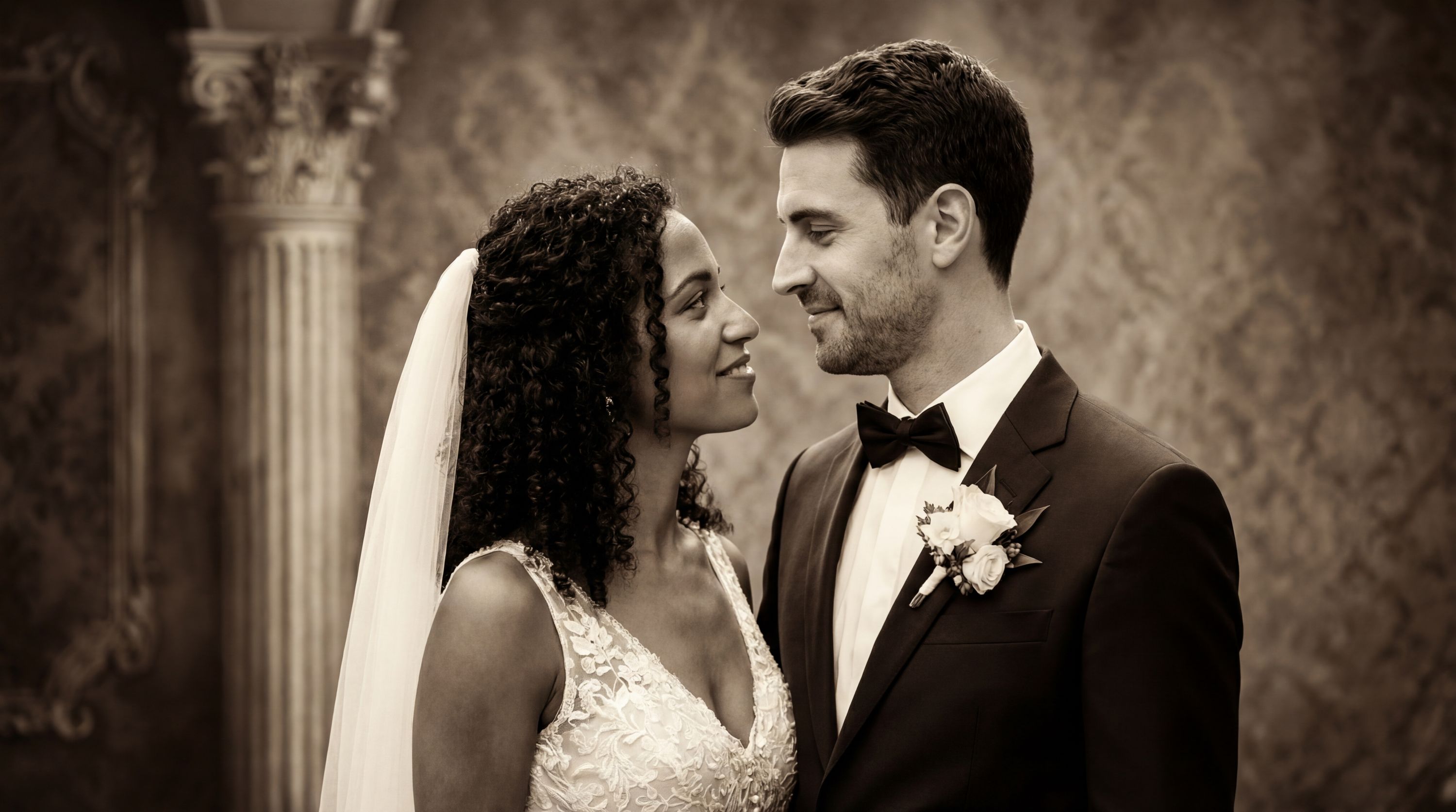 विंटेज रेट्रो वेडिंग फोटोग्राफी