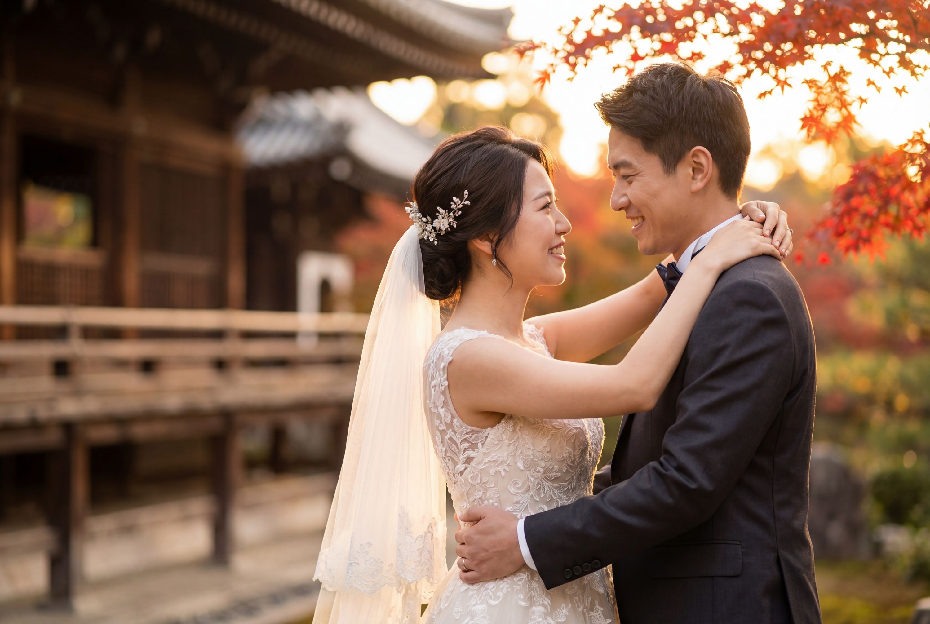 عکاسی عروسی کیوتو