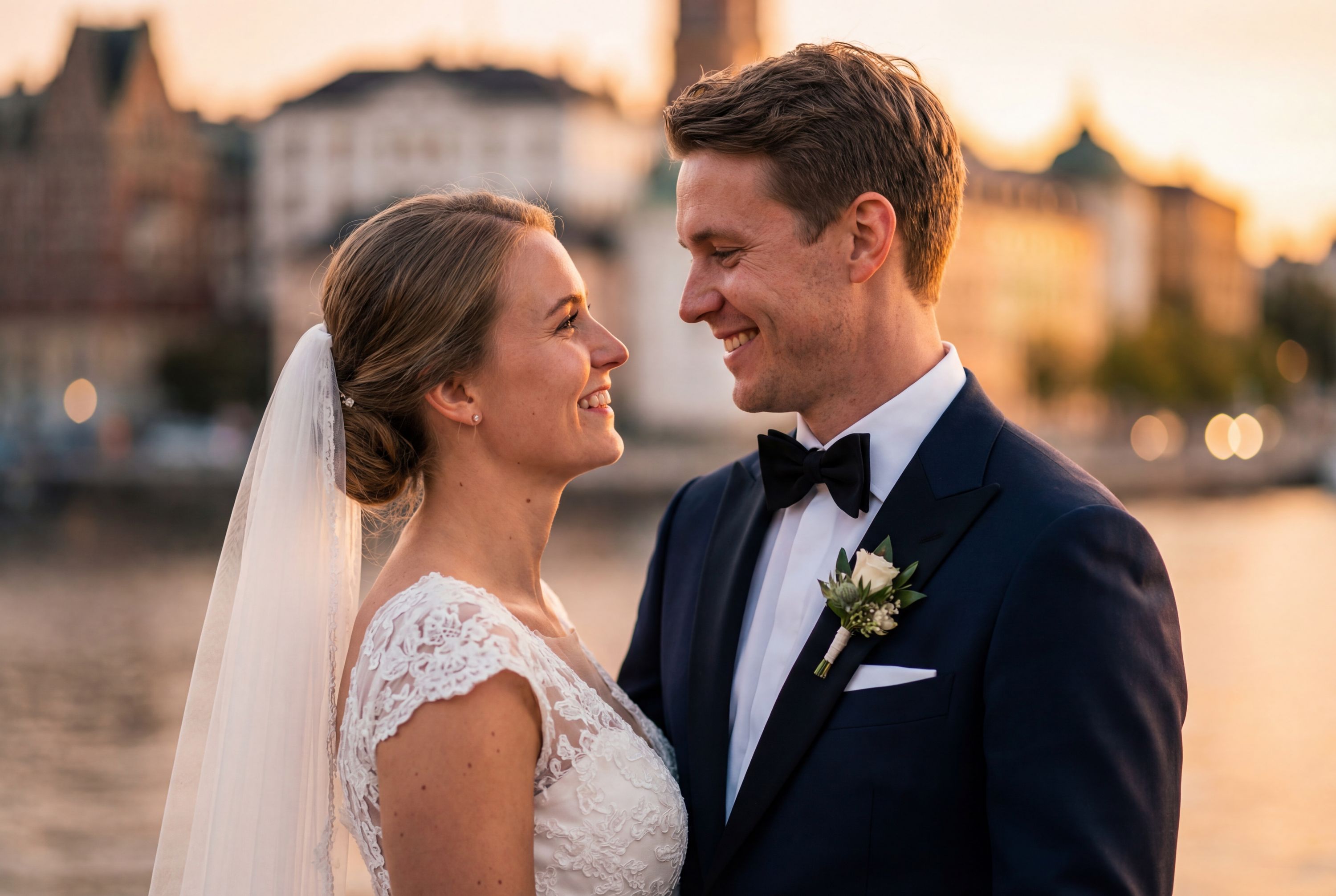 Bröllopsfotografering destination Stockholm