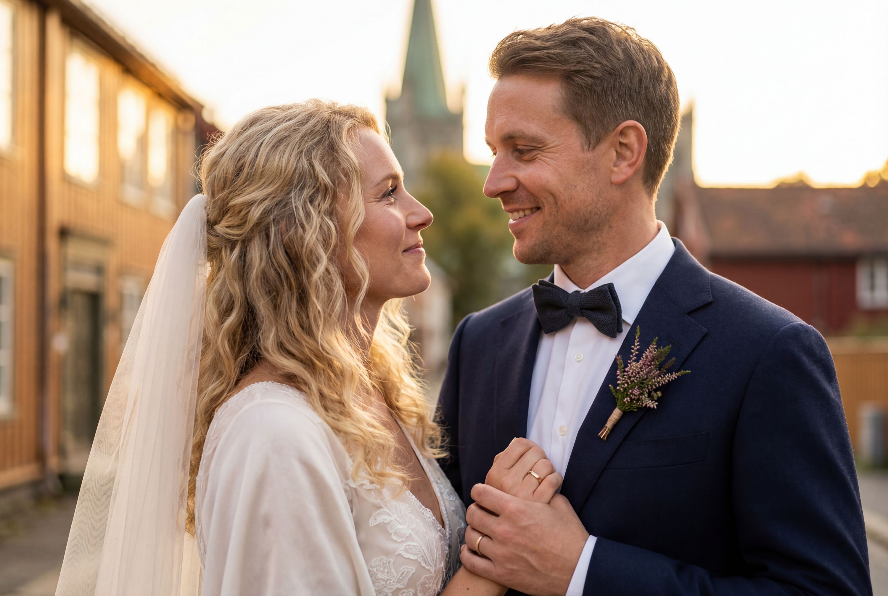 Bryllupsfotografering destinasjon Trondheim