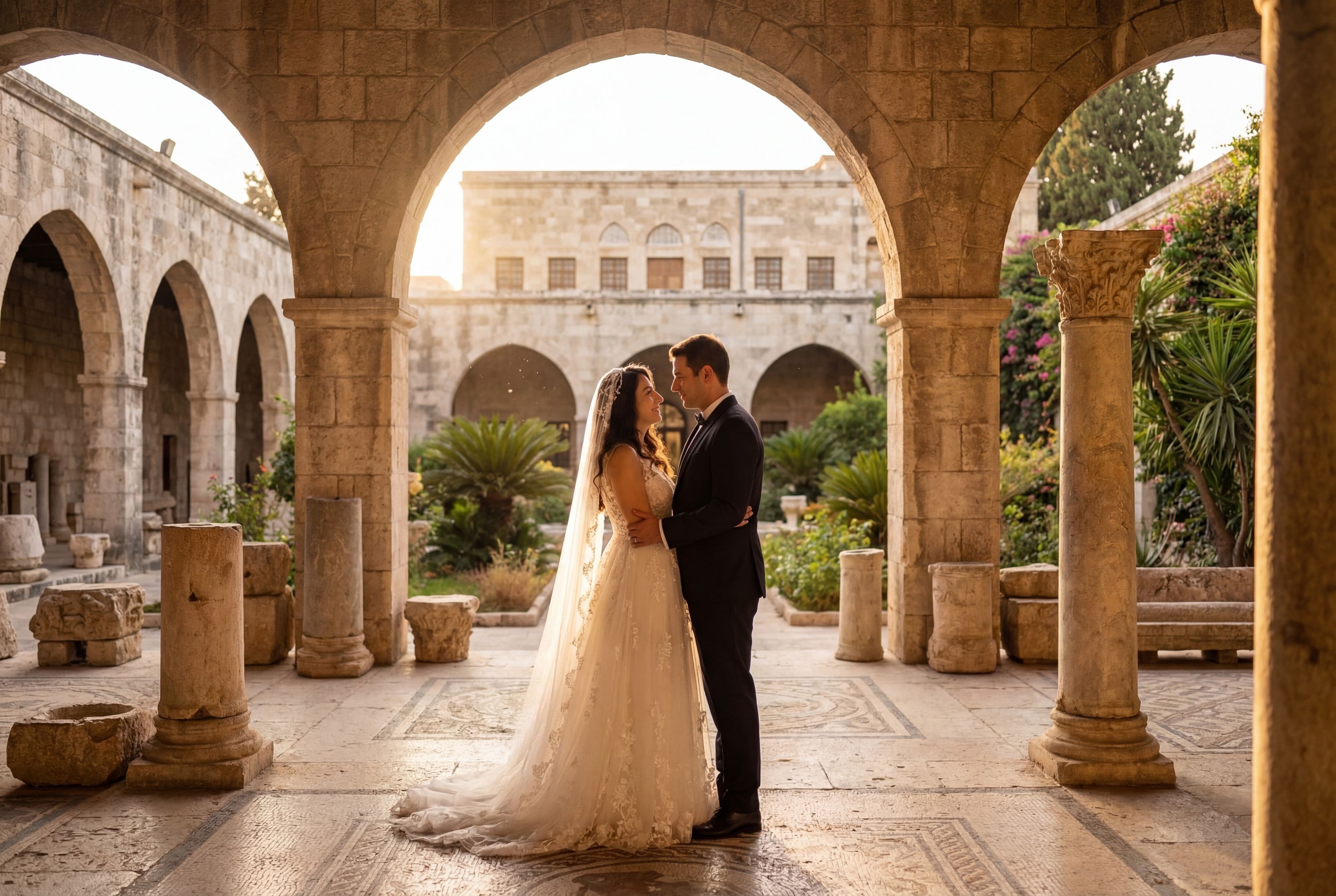 Wedding photography Latakia - Latakia National Museum