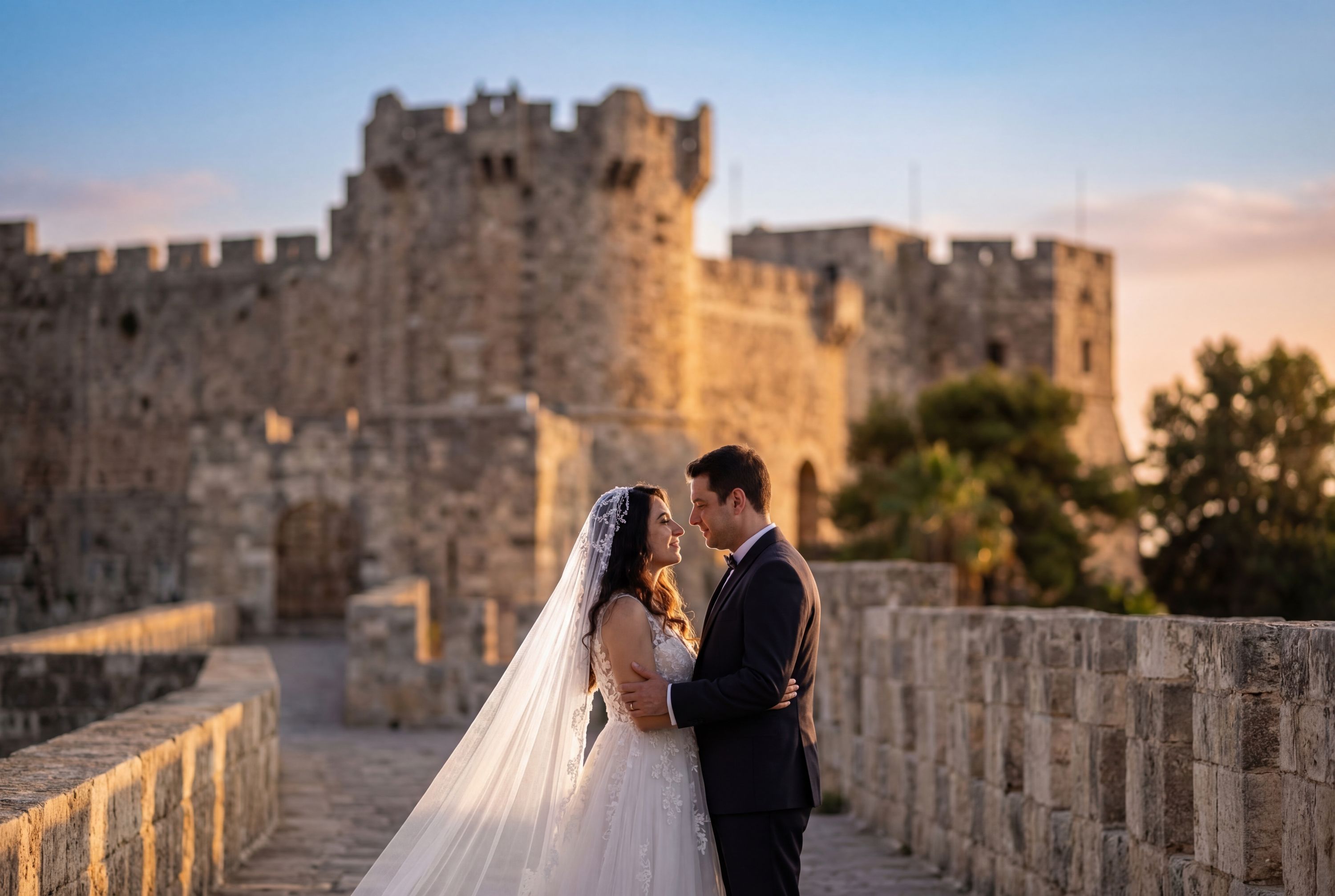 Wedding photography Latakia - Qalaat Salah al-Din (Saladin Citadel)