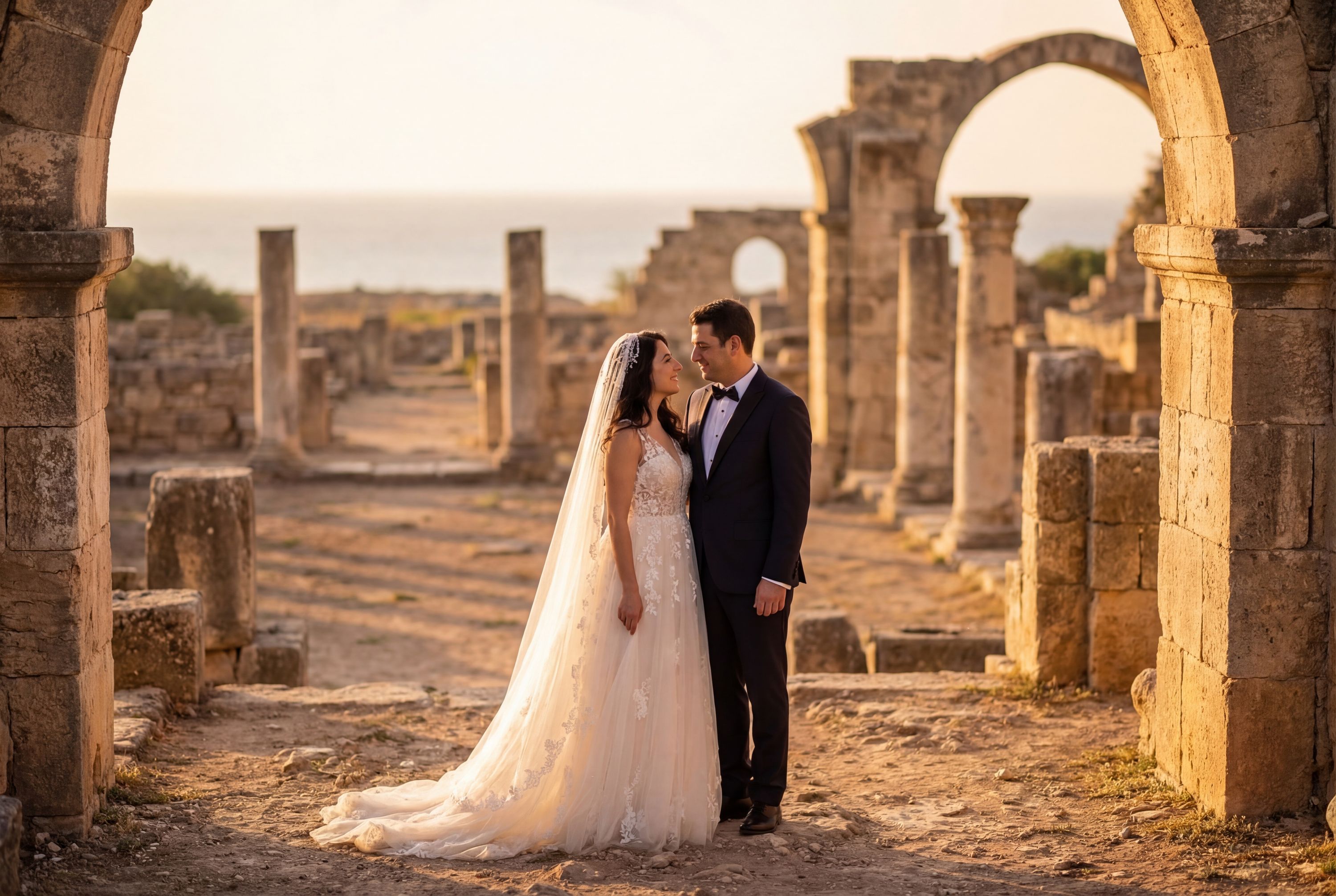 Wedding photography Latakia - Ugarit Archaeological Site (Ras Shamra)