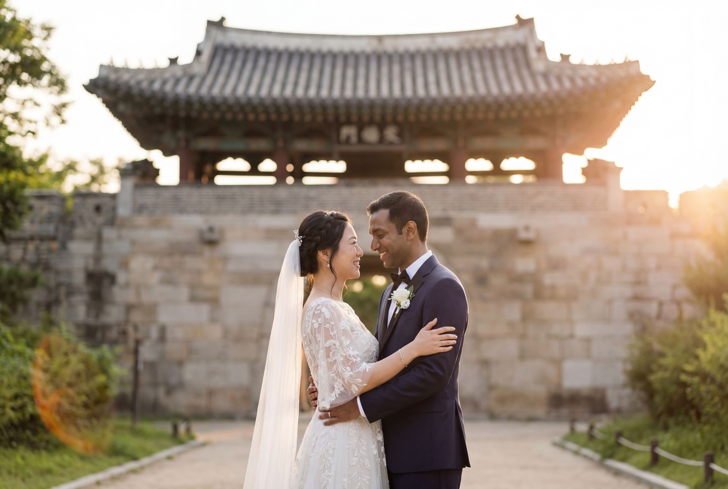 Wedding photography Kaesong - Kaesong Nam Gate