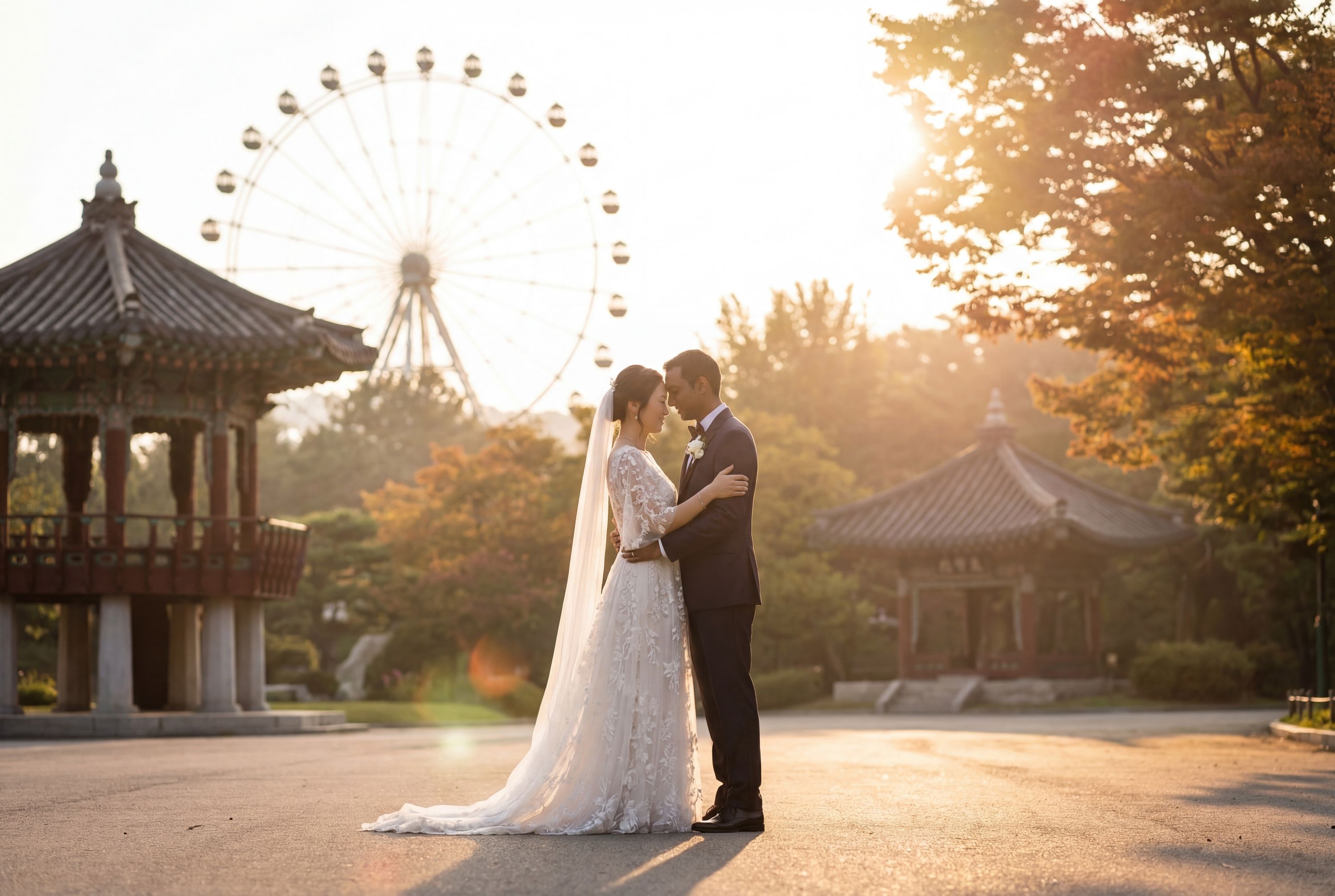 Wedding photography Kaesong - Kaesong Youth Park
