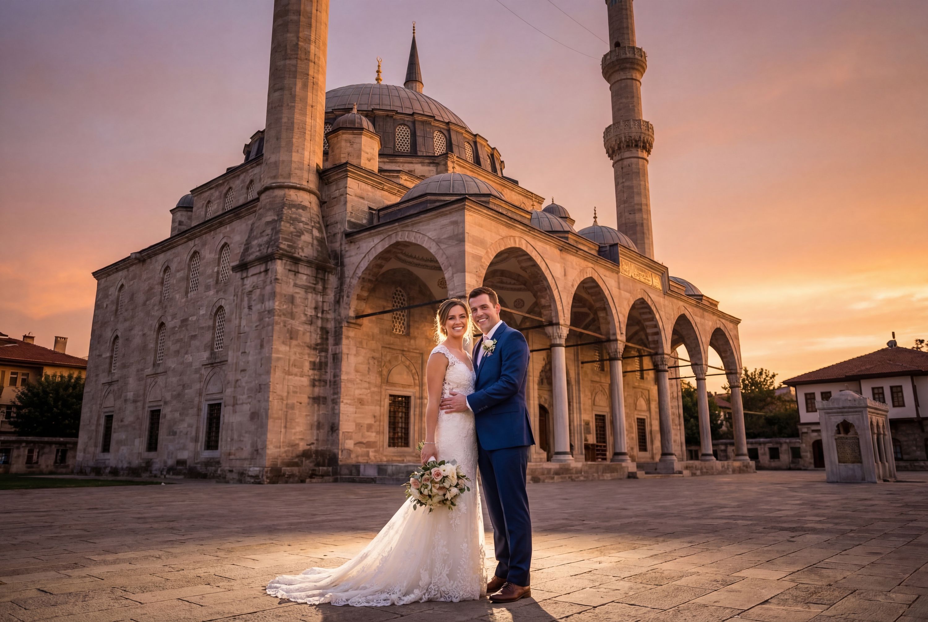 Köprülü Mehmet Paşa Mosque wedding photography Karabük 