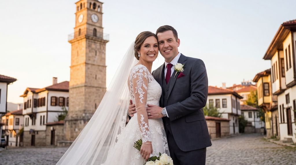 Safranbolu Clock Tower wedding photography, Karabük, Safranbolu Clock Tower wedding photography, Karabük,