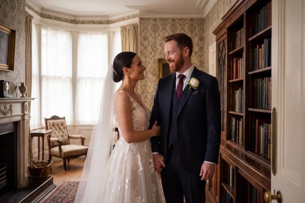 Wedding photography Manchester - Elizabeth Gaskell's House