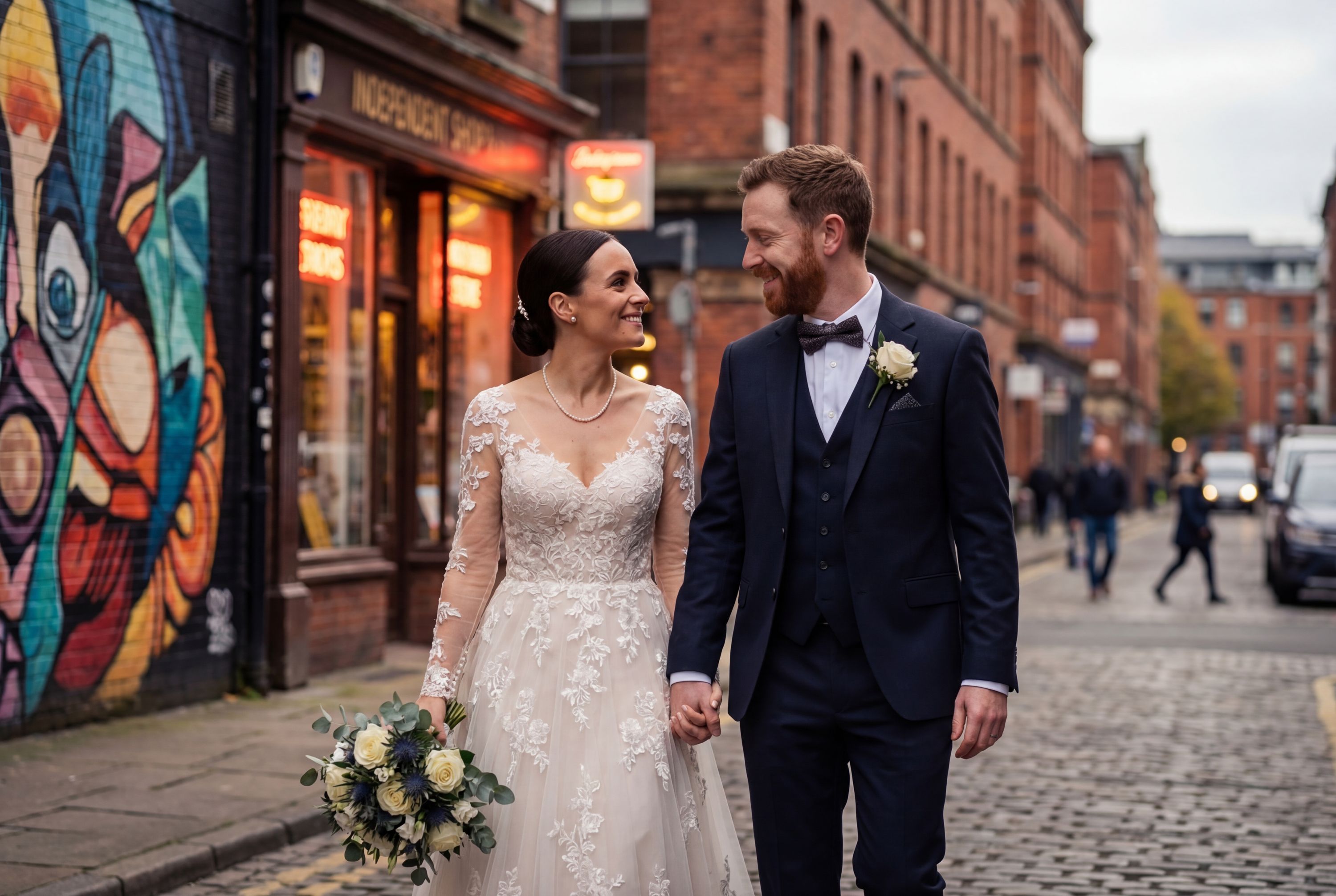 Wedding photography Manchester - Northern Quarter