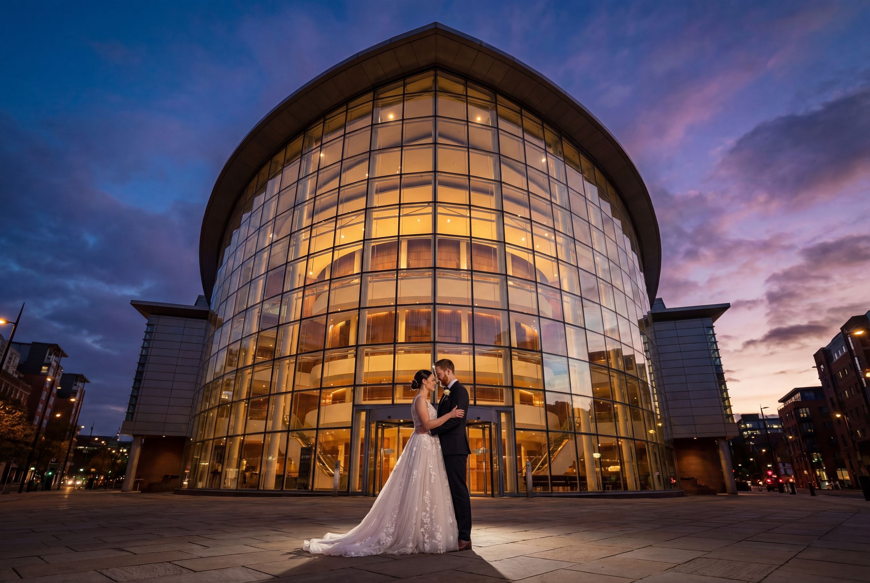 Wedding photography Manchester - The Bridgewater Hall