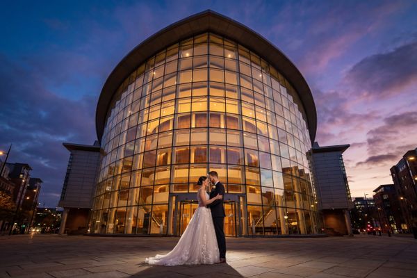 Wedding photography Manchester - The Bridgewater Hall