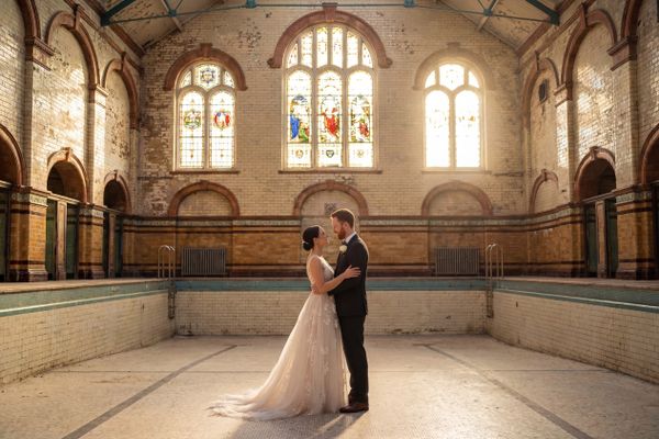 Wedding photography Manchester - Victoria Baths