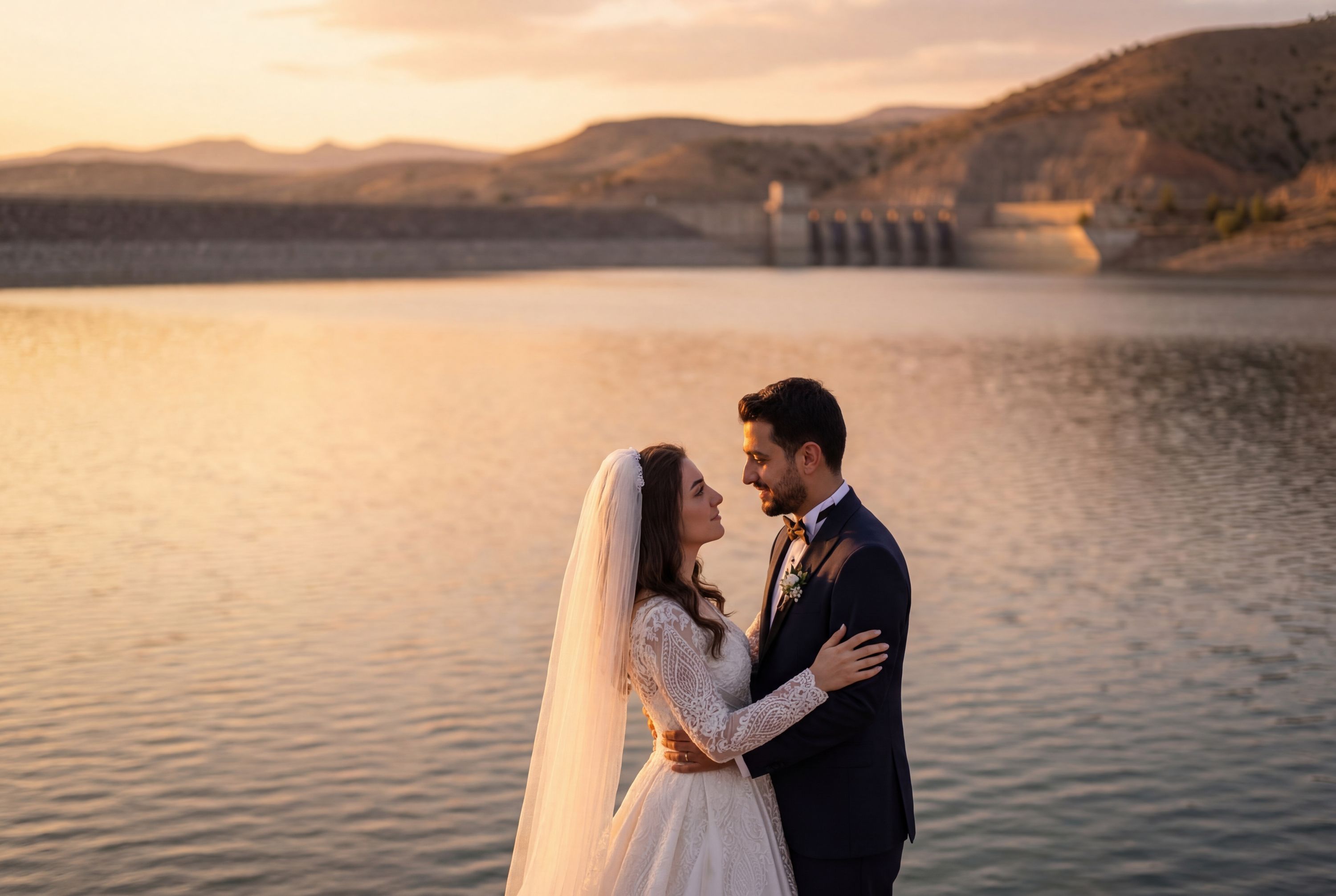 Wedding photography Karaman - Ayrancı Barajı (Ayrancı Dam Lake)