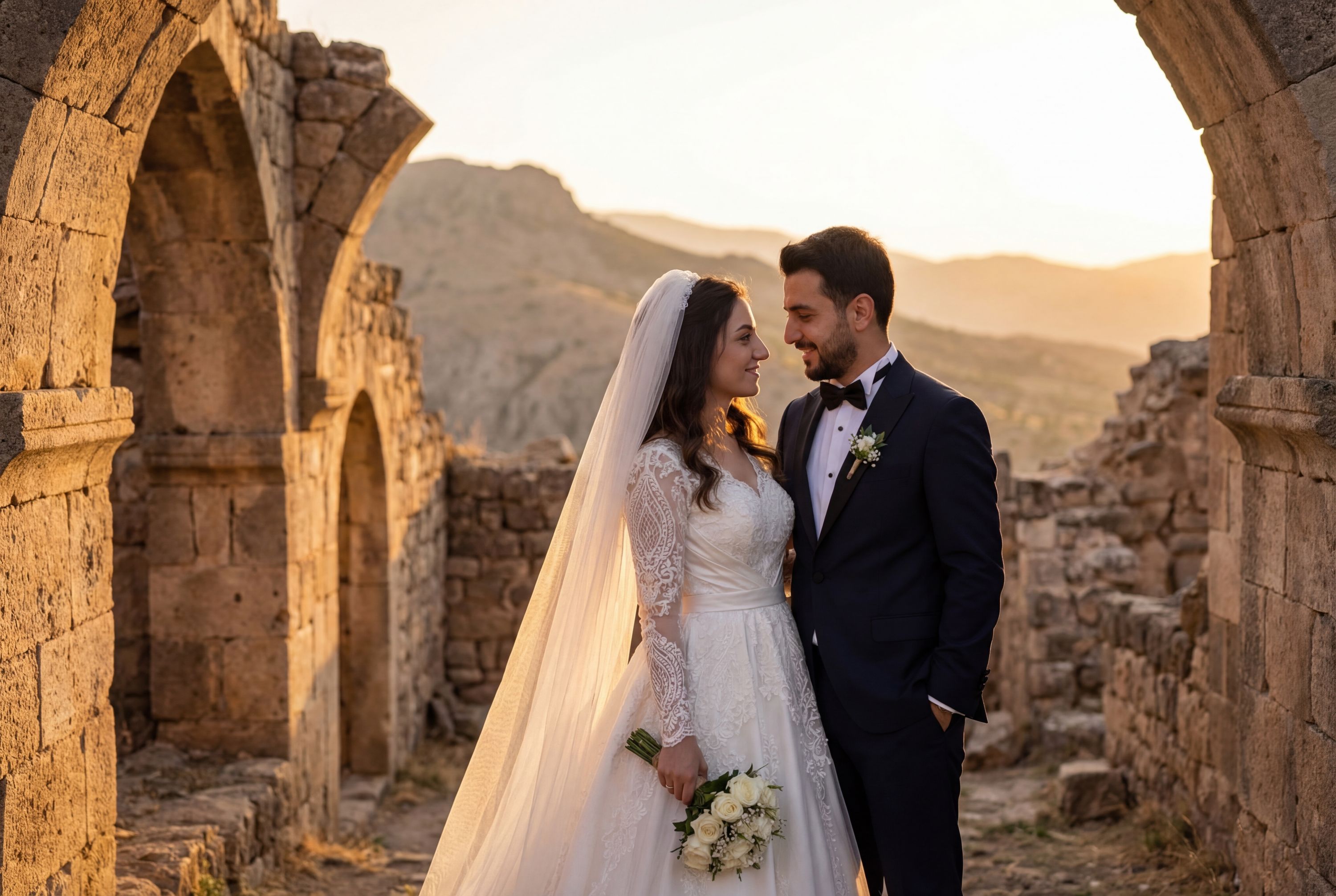 Wedding photography Karaman - Binbirkilise (Thousand and One Churches) on Karadağ