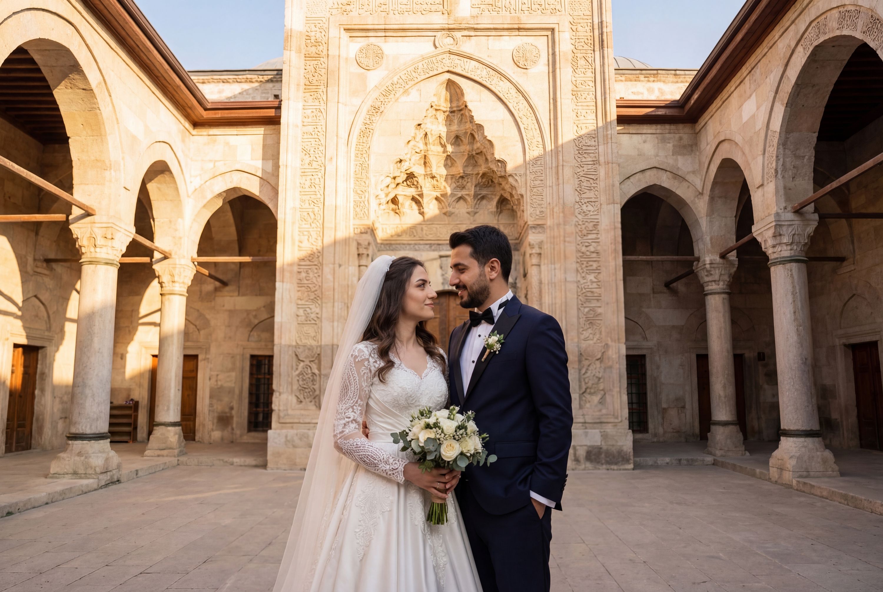 Wedding photography Karaman - Hatuniye Medresesi (Hatuniye Madrasa)