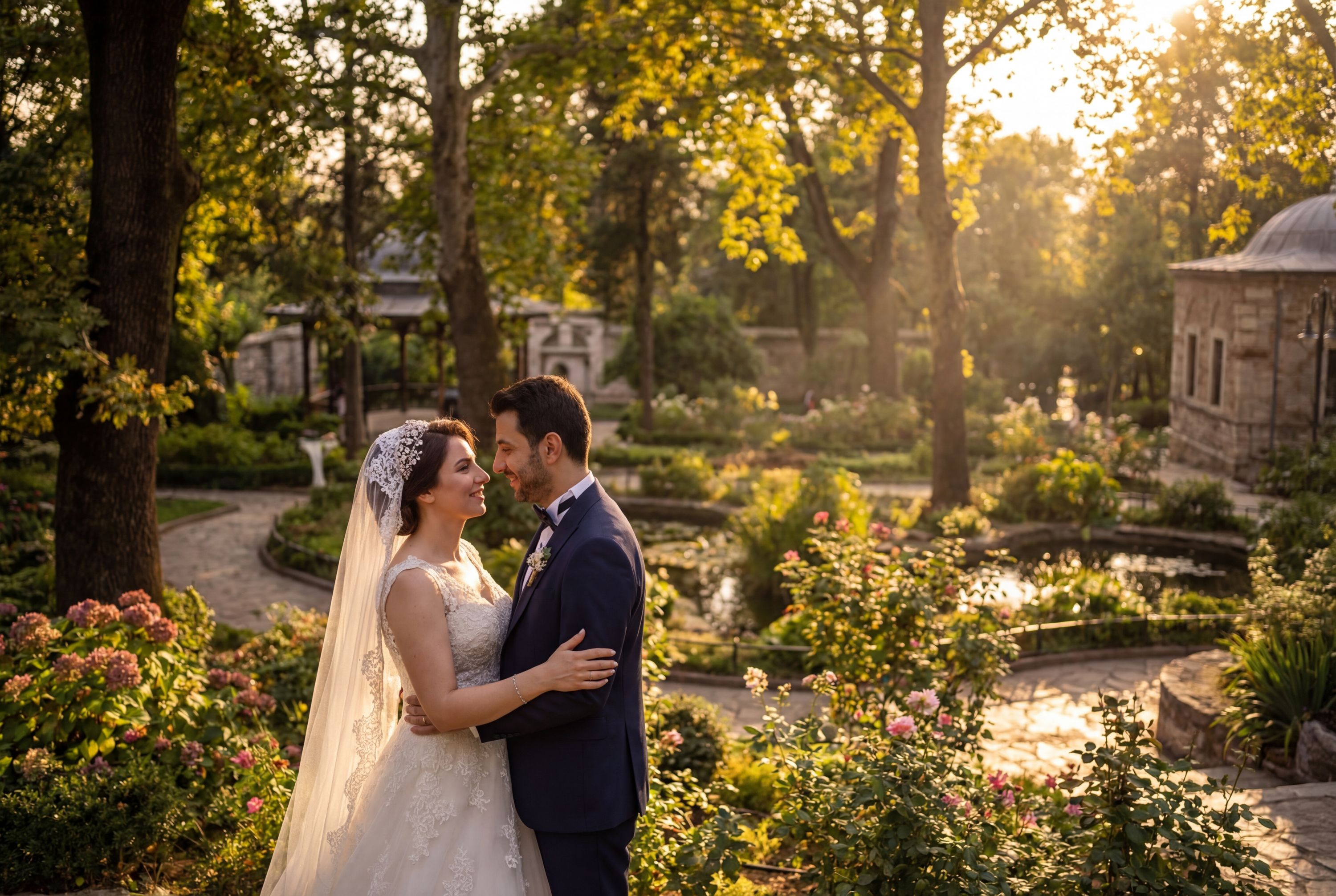 Bursa Botanical Garden (Bursa Botanik Park) wedding photography Bursa 