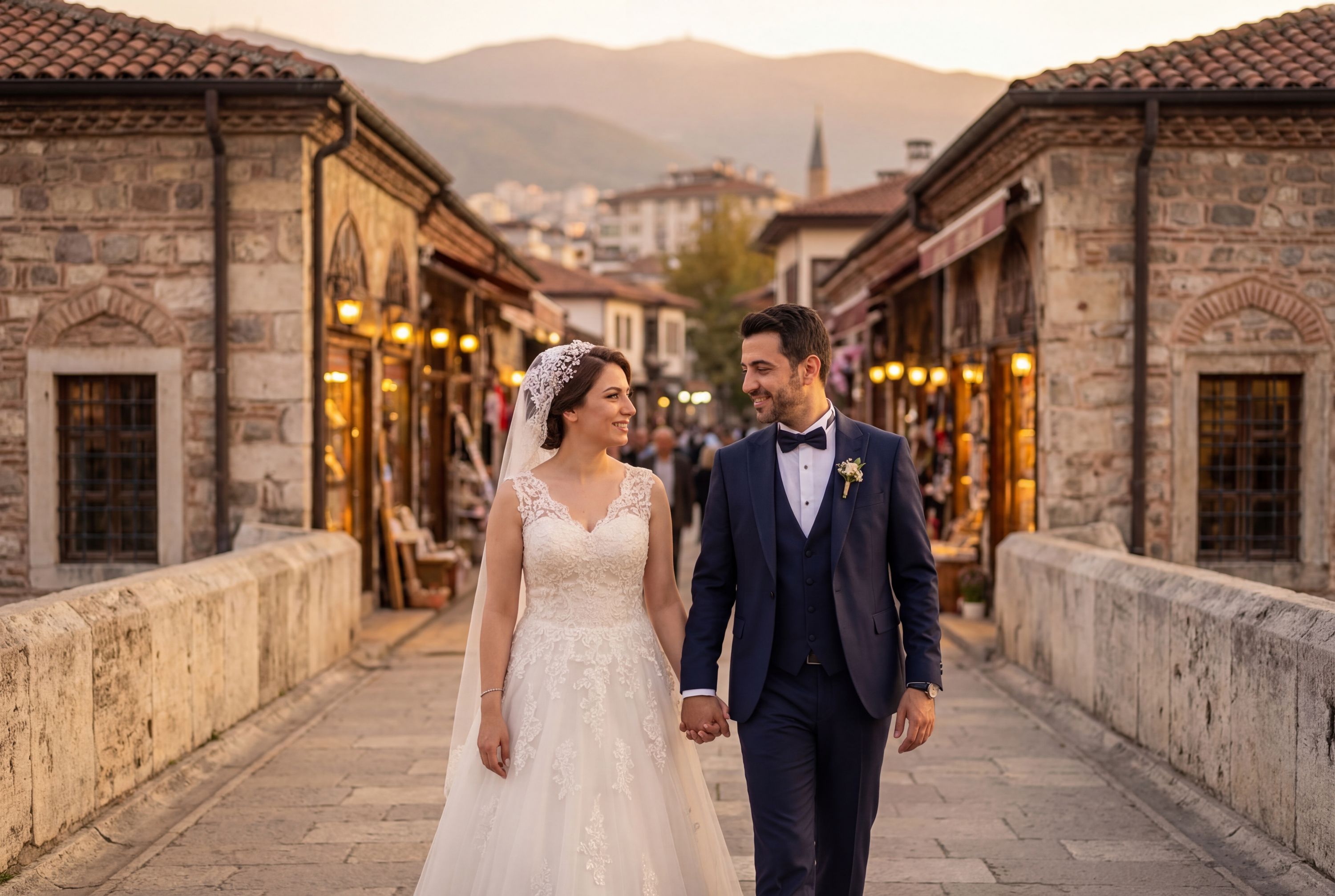Irgandı Bridge wedding photography Bursa 