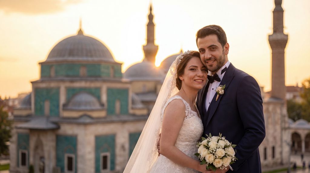 Green Mosque (Yeşil Cami) wedding photography, Bursa, Green Mosque (Yeşil Cami) wedding photography, Bursa,