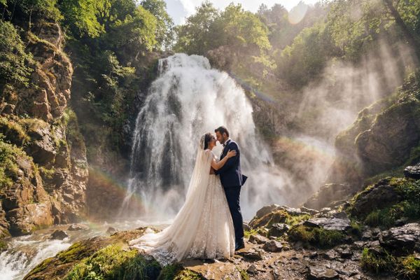 Kürtün Çağlayandere Waterfall wedding photography Kürtün Çağlayandere Waterfall wedding photography Gümüşhane