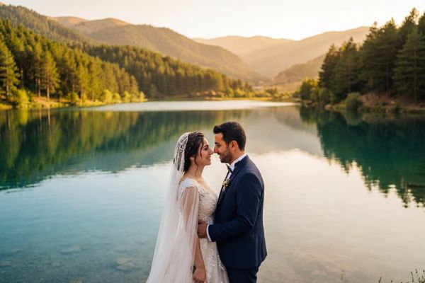 Limni Lake Nature Park wedding photography Limni Lake Nature Park wedding photography Gümüşhane