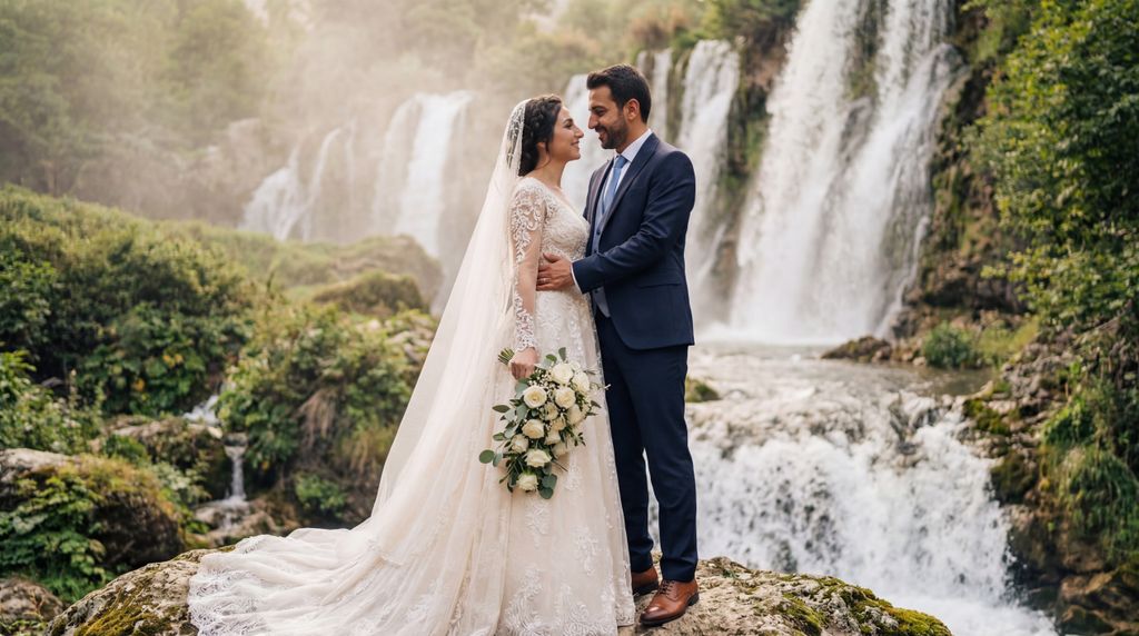 Tomara Waterfall wedding photography, Gümüşhane, Tomara Waterfall wedding photography, Gümüşhane,