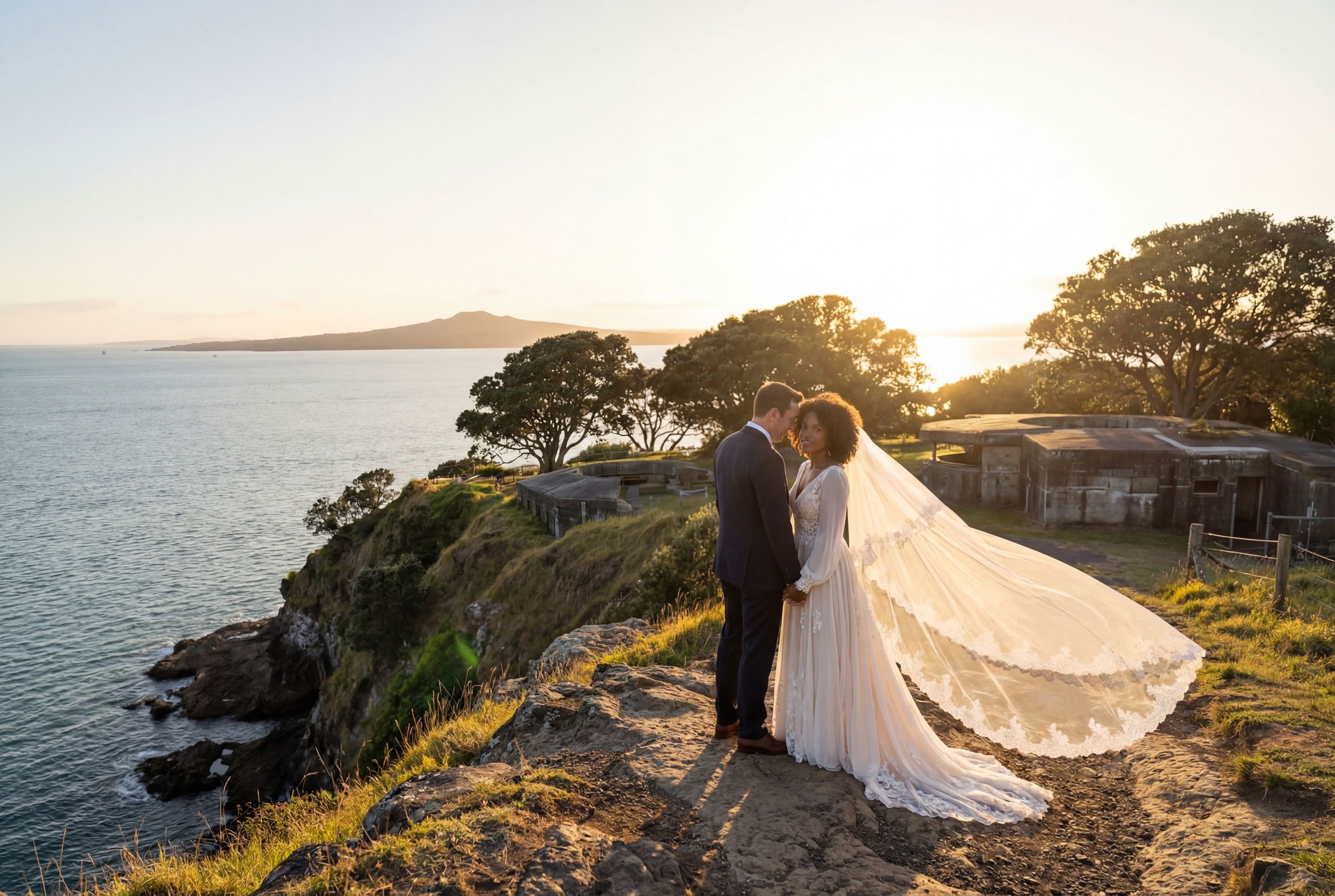 North Head Historic Reserve wedding photography Auckland 