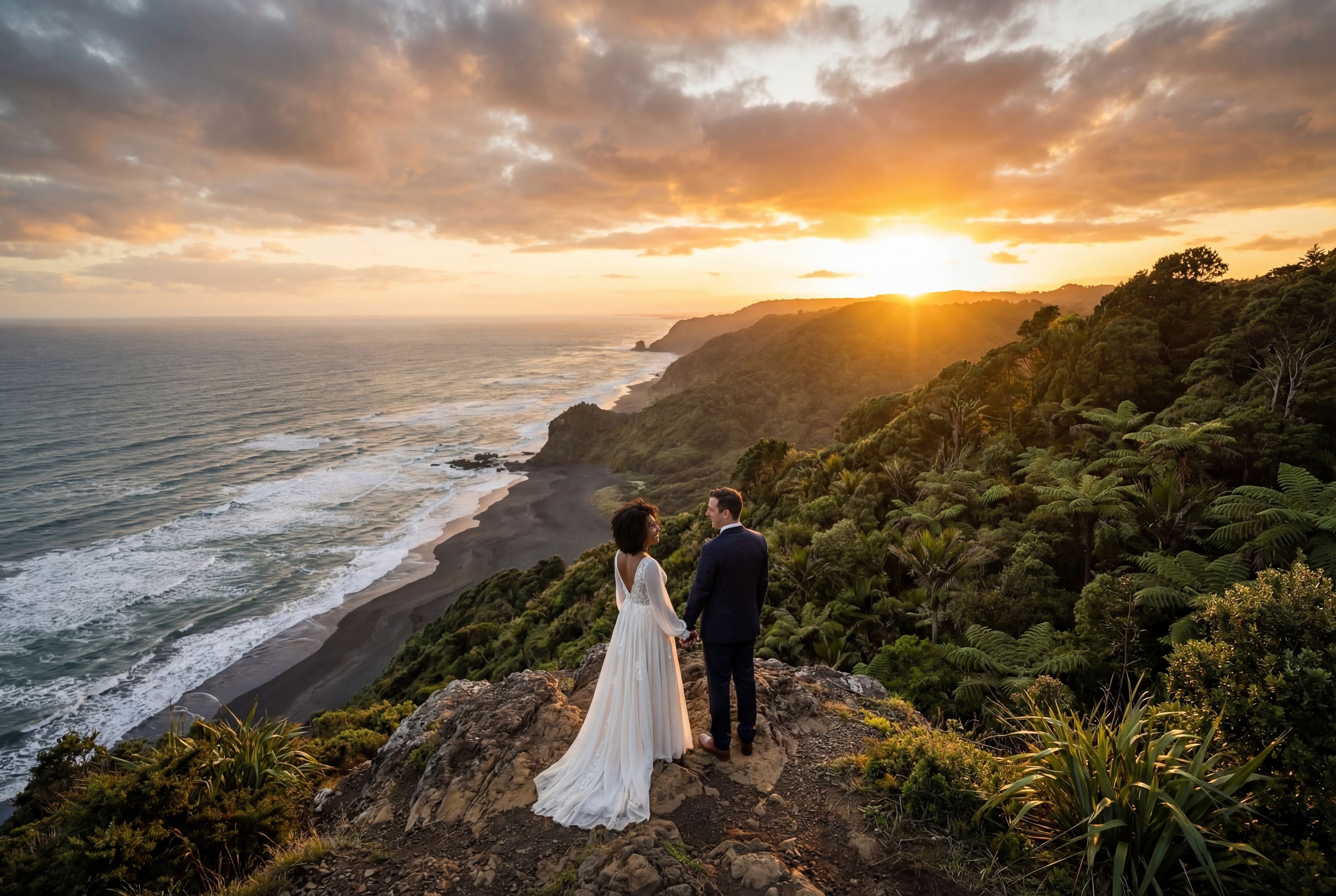 Waitakere Ranges Regional Park wedding photography Auckland 