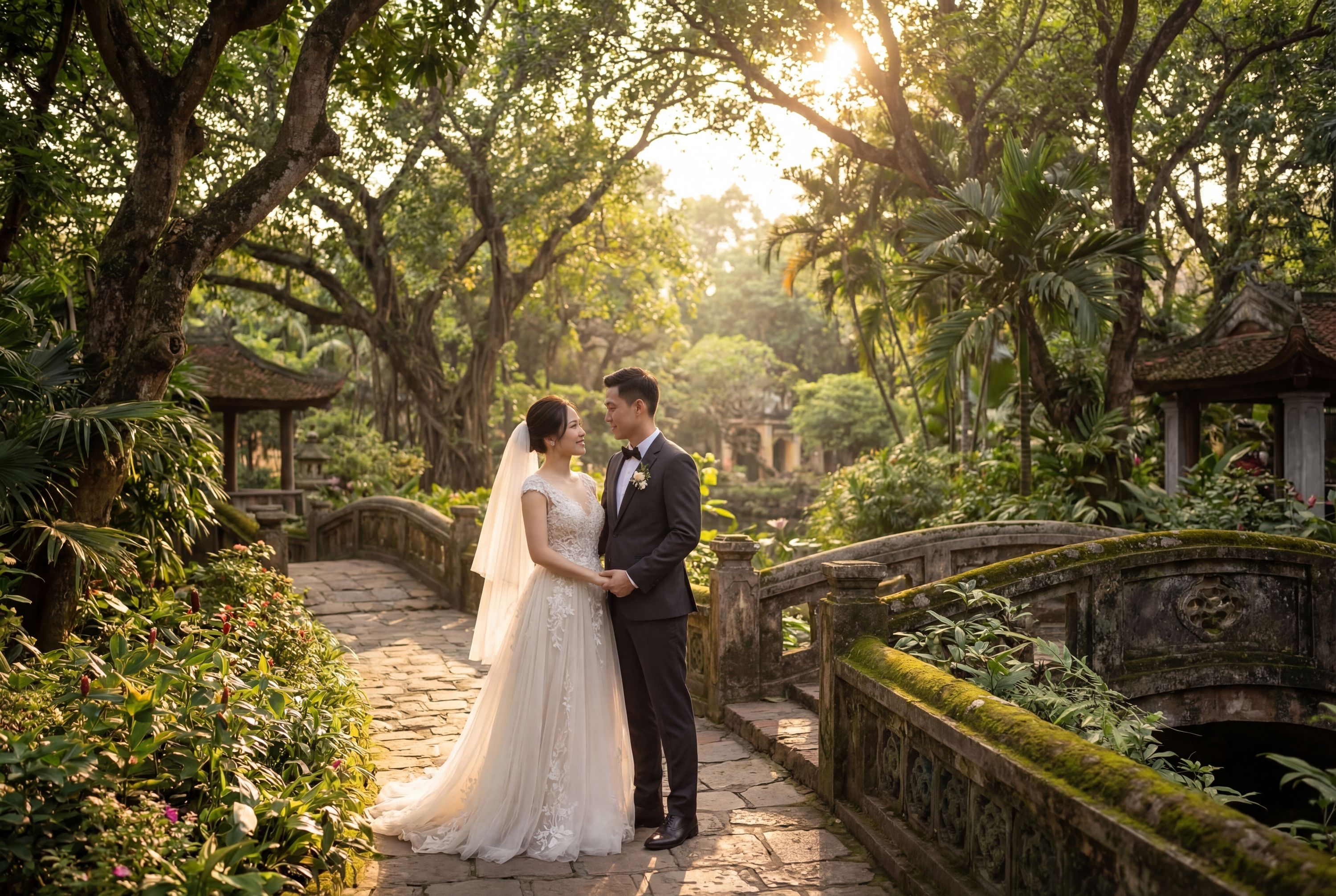 Wedding photography Hanoi - Hanoi Botanical Garden