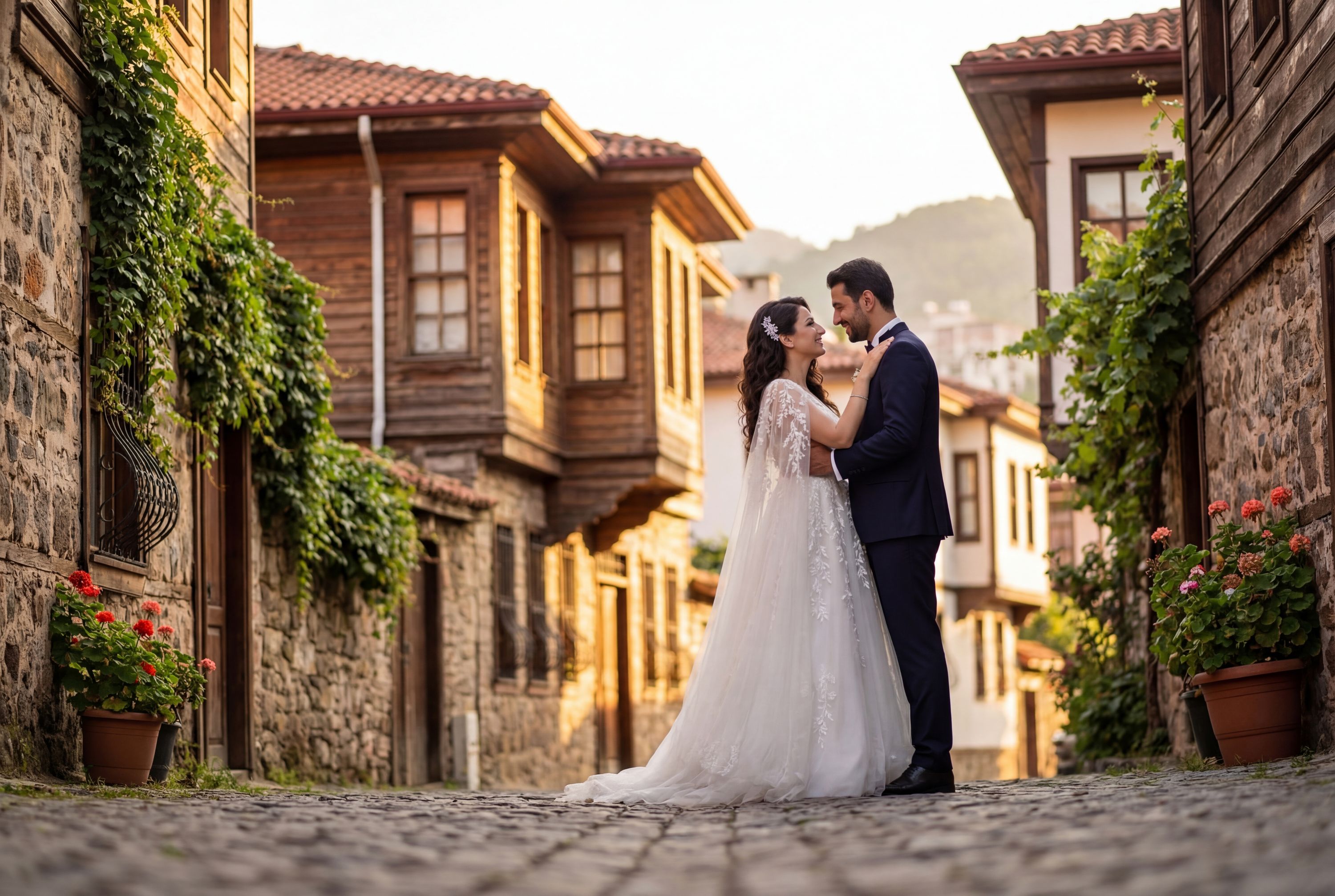 Çınarlar Neighborhood (Old Giresun Houses) wedding photography Giresun 