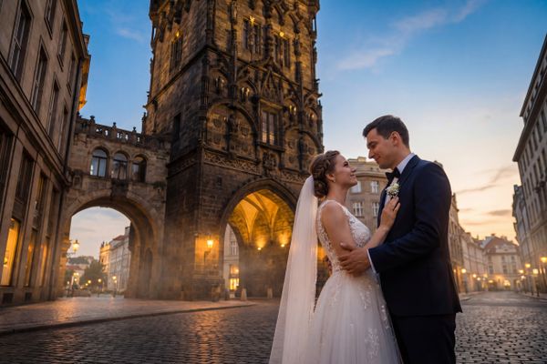 Powder Tower wedding photography Powder Tower wedding photography Prague