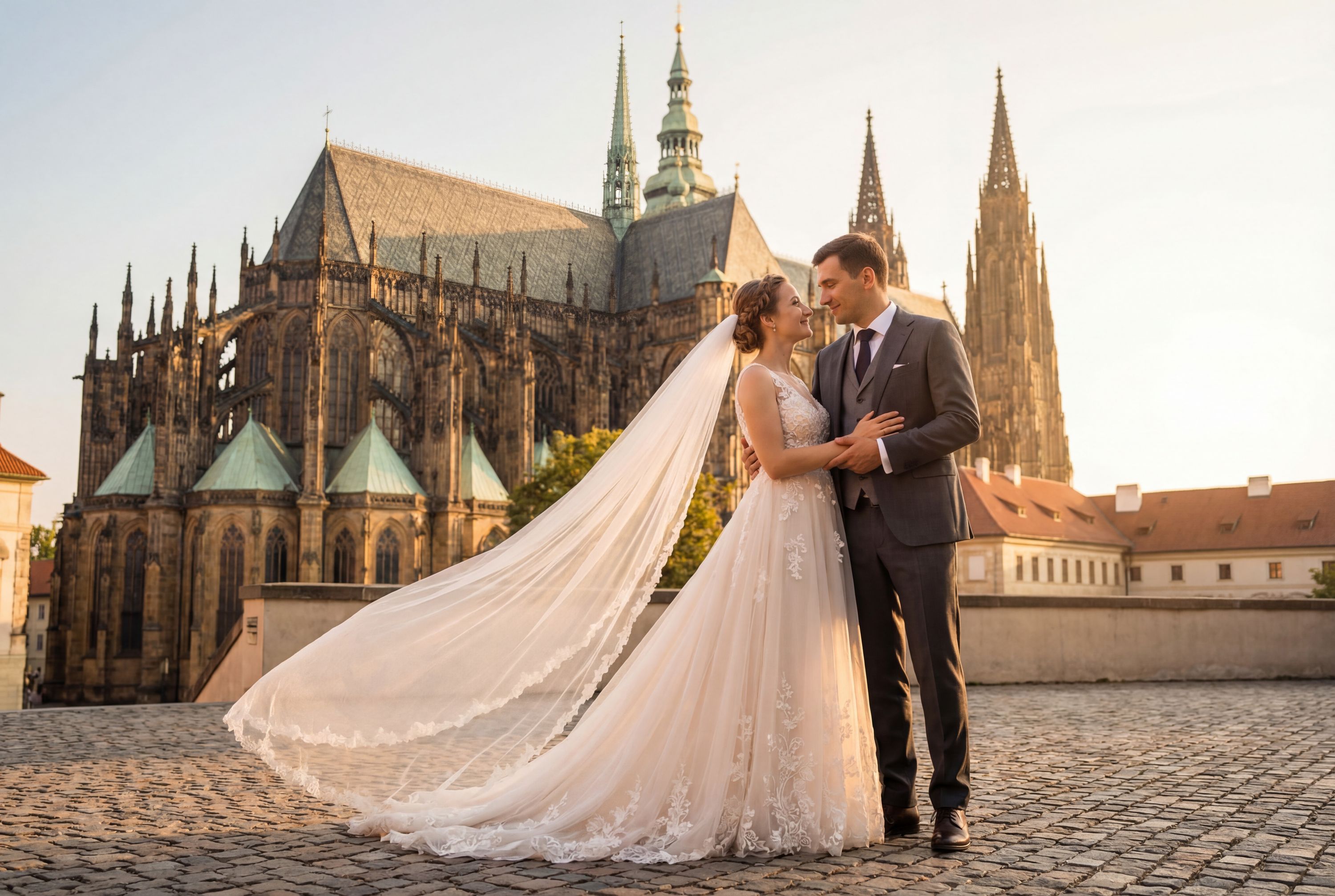 Prague Castle wedding photography Prague 