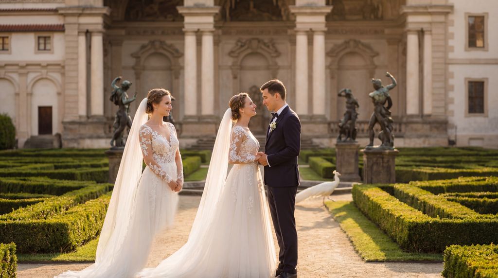 Wallenstein Garden wedding photography, Prague, Wallenstein Garden wedding photography, Prague,