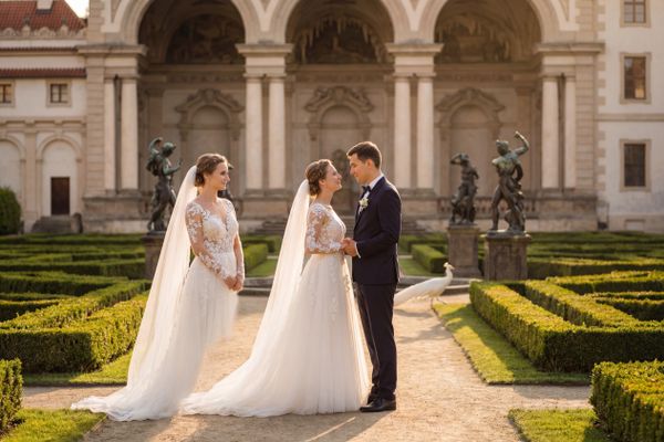 Wallenstein Garden wedding photography Wallenstein Garden wedding photography Prague