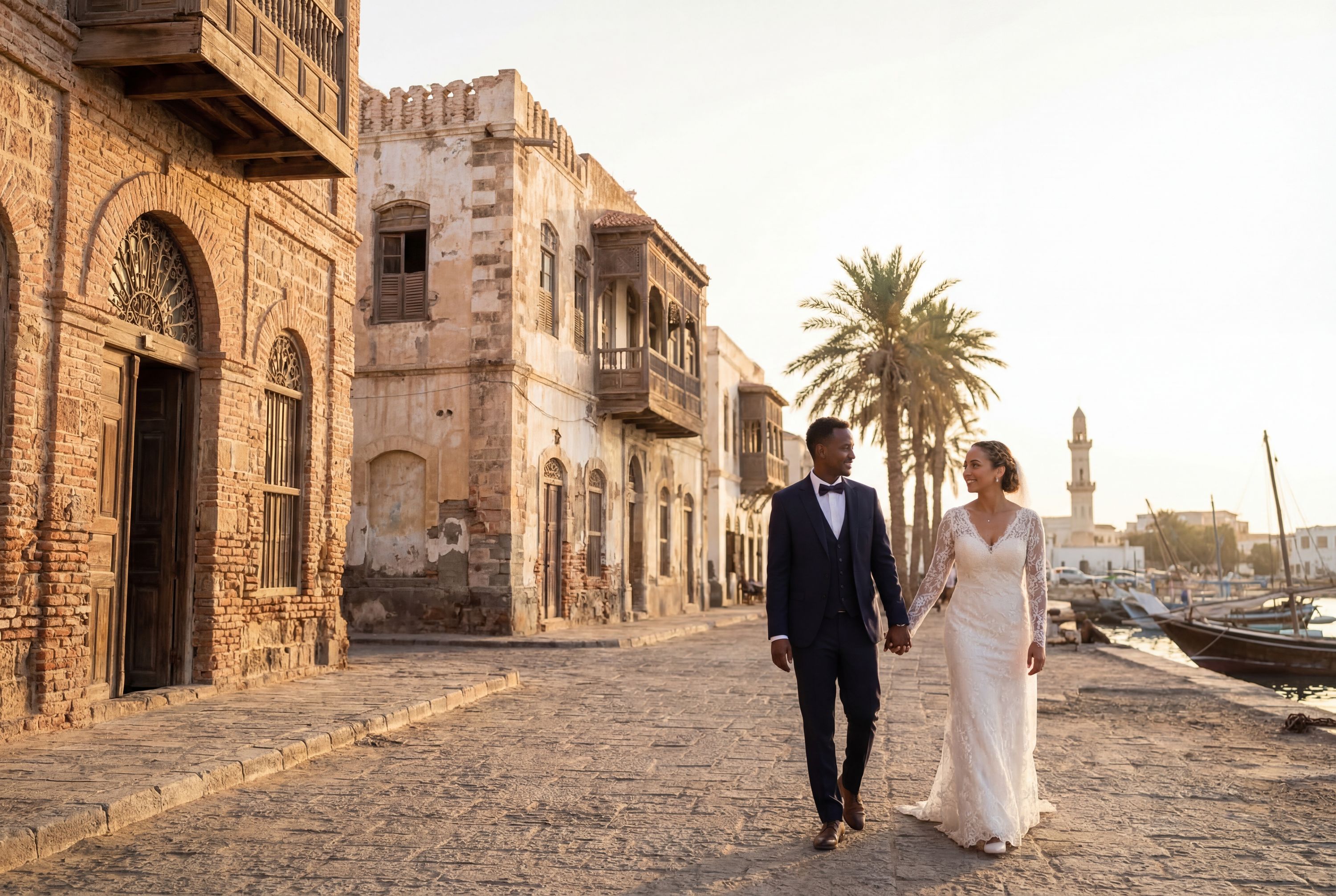 Wedding photography Massawa - Coral Houses of Massawa