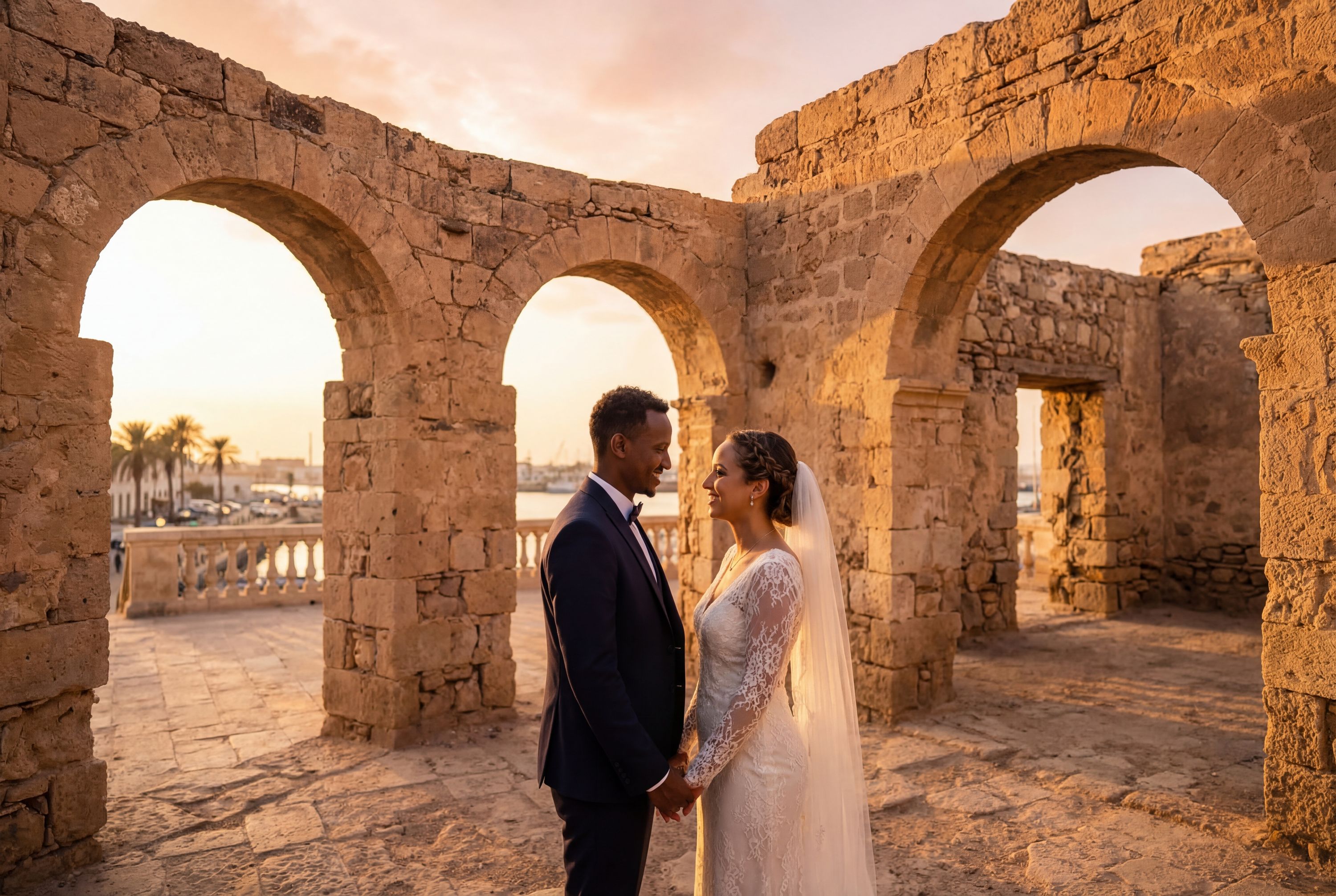 Wedding photography Massawa - Imperial Palace Ruins