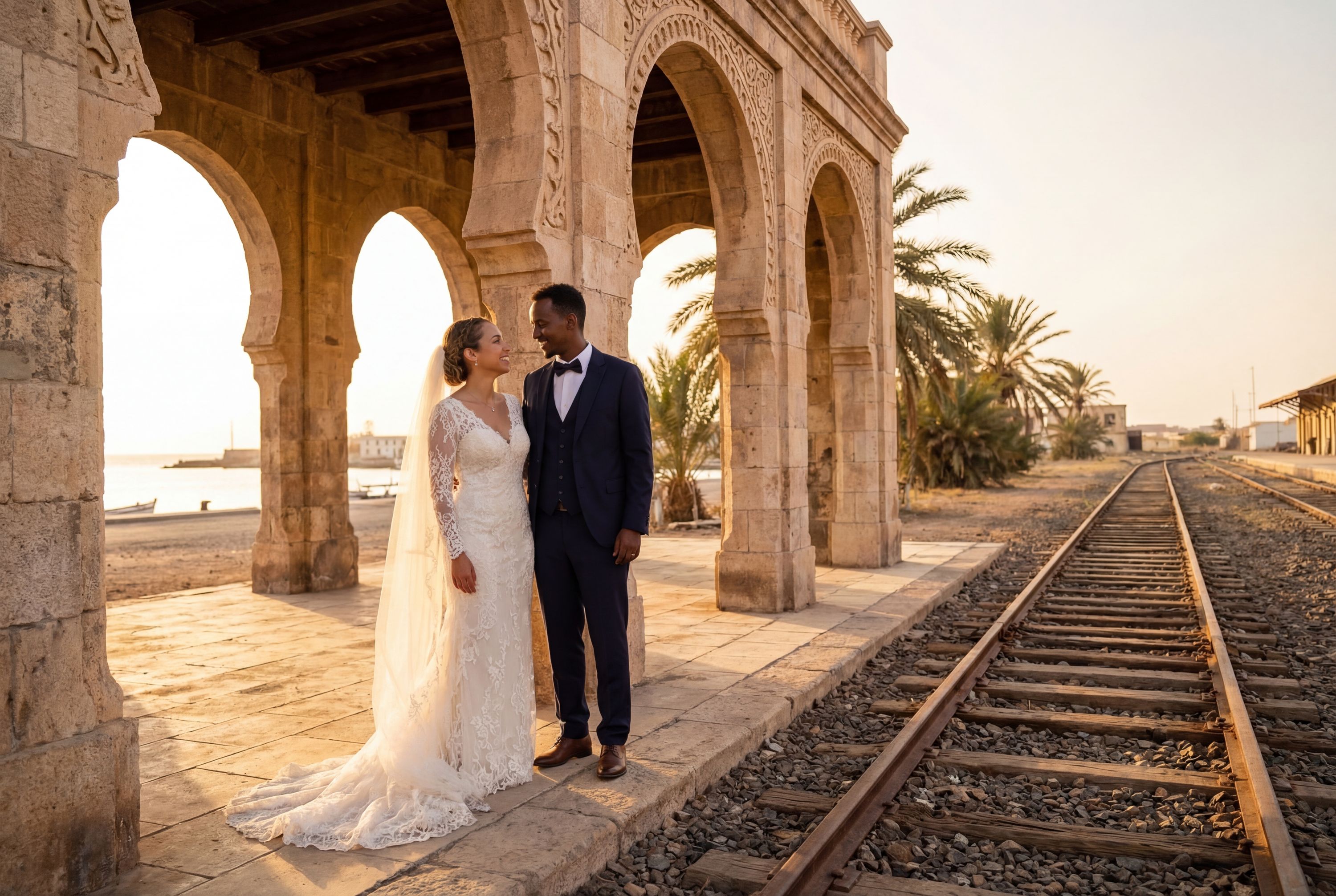 Wedding photography Massawa - Massawa Railway Station