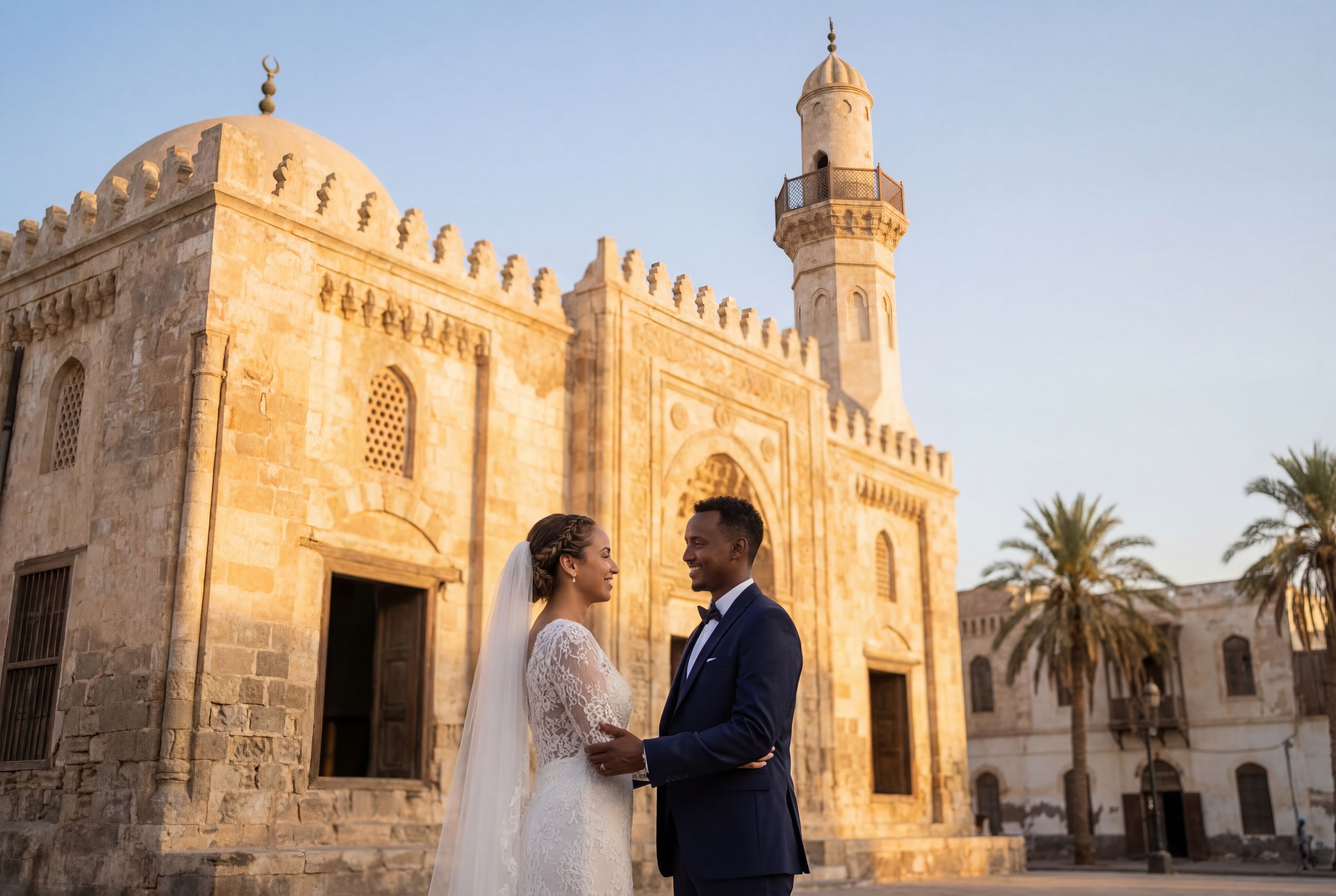 Wedding photography Massawa - Sheikh Hanafi Mosque