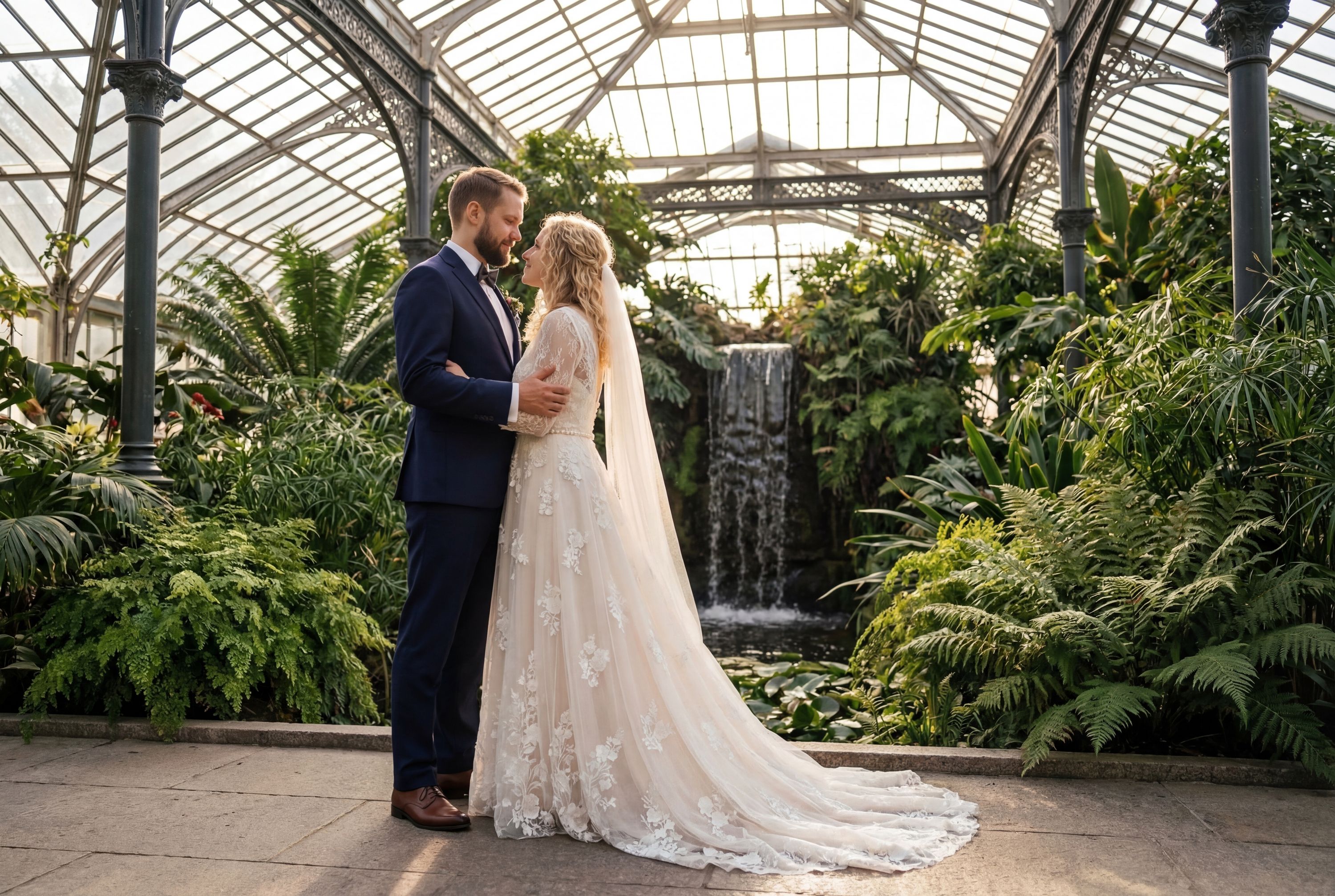 Wedding photography Helsinki - Kaisaniemi Botanic Garden