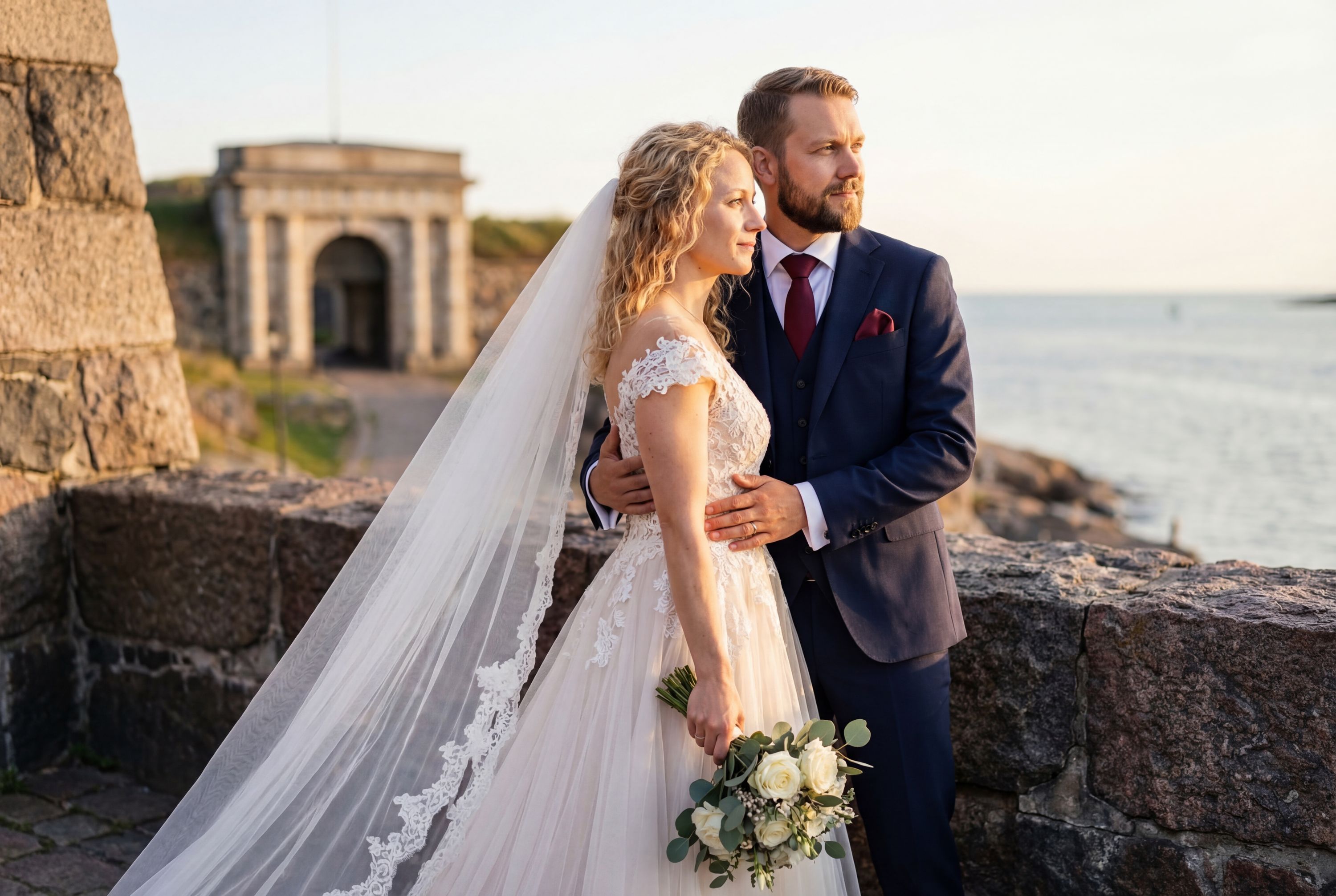 Wedding photography Helsinki - Suomenlinna Sea Fortress