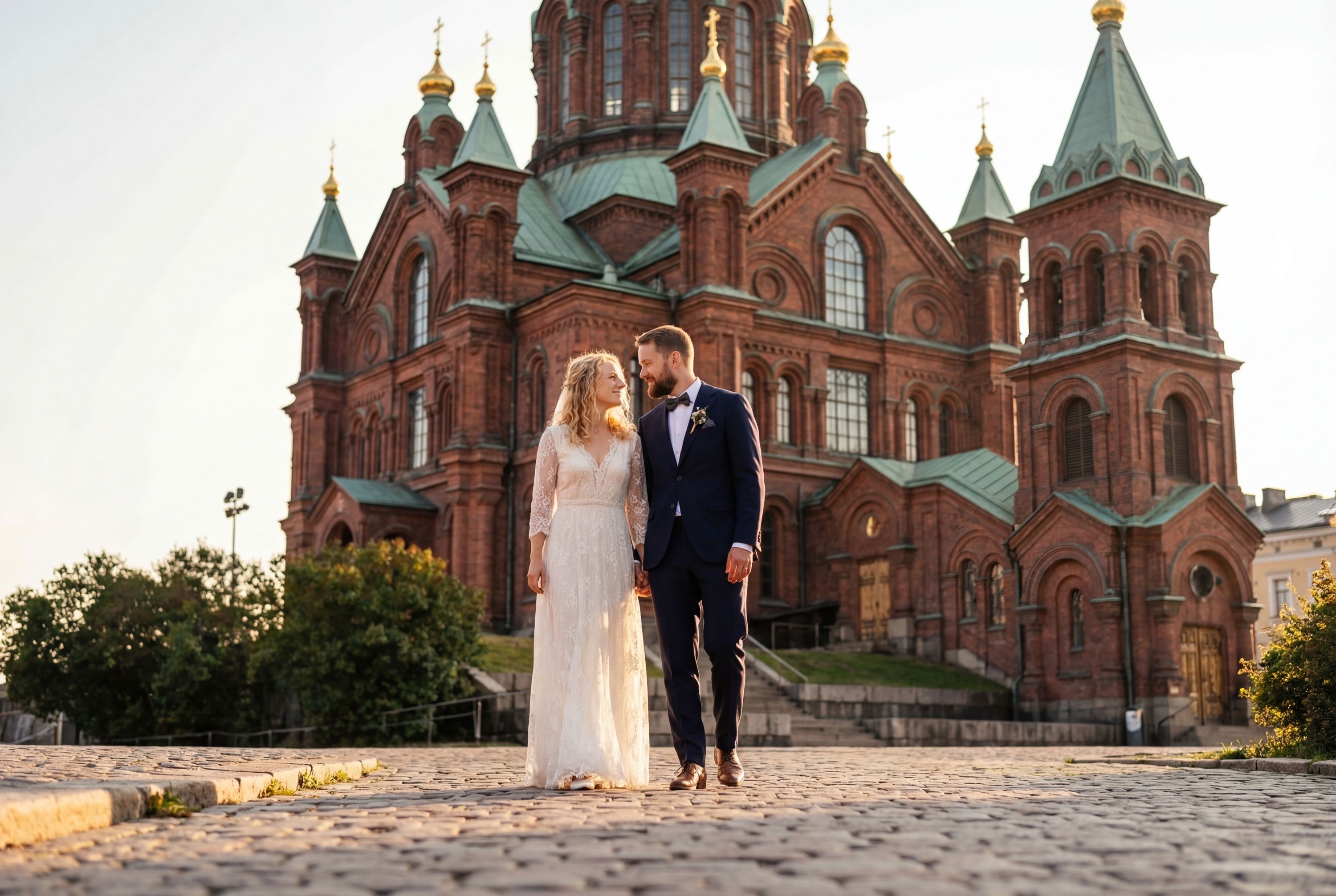Wedding photography Helsinki - Uspenski Cathedral