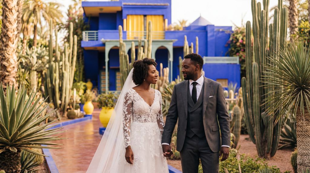 Jardin Majorelle wedding photography, Marrakech, Jardin Majorelle wedding photography, Marrakech,
