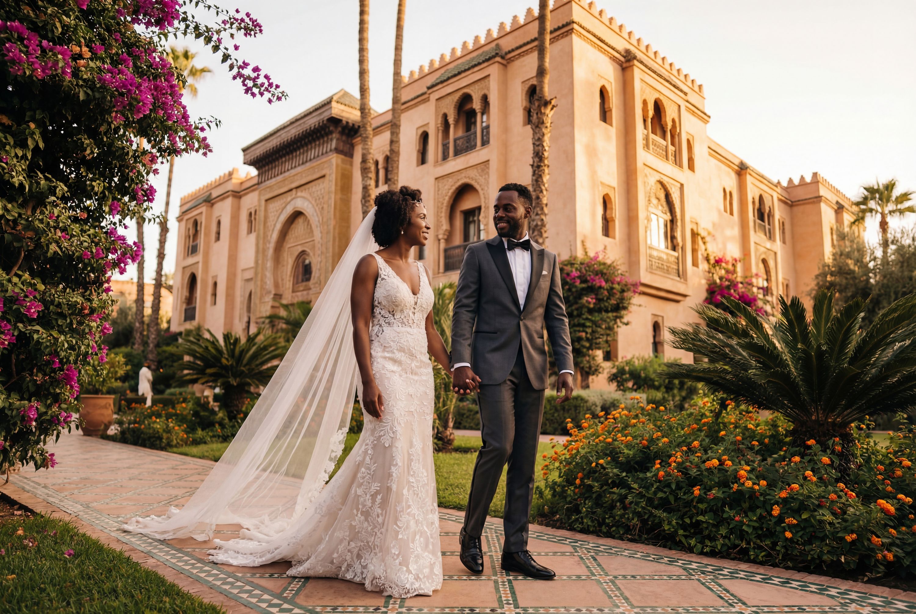 La Mamounia Hotel wedding photography Marrakech 