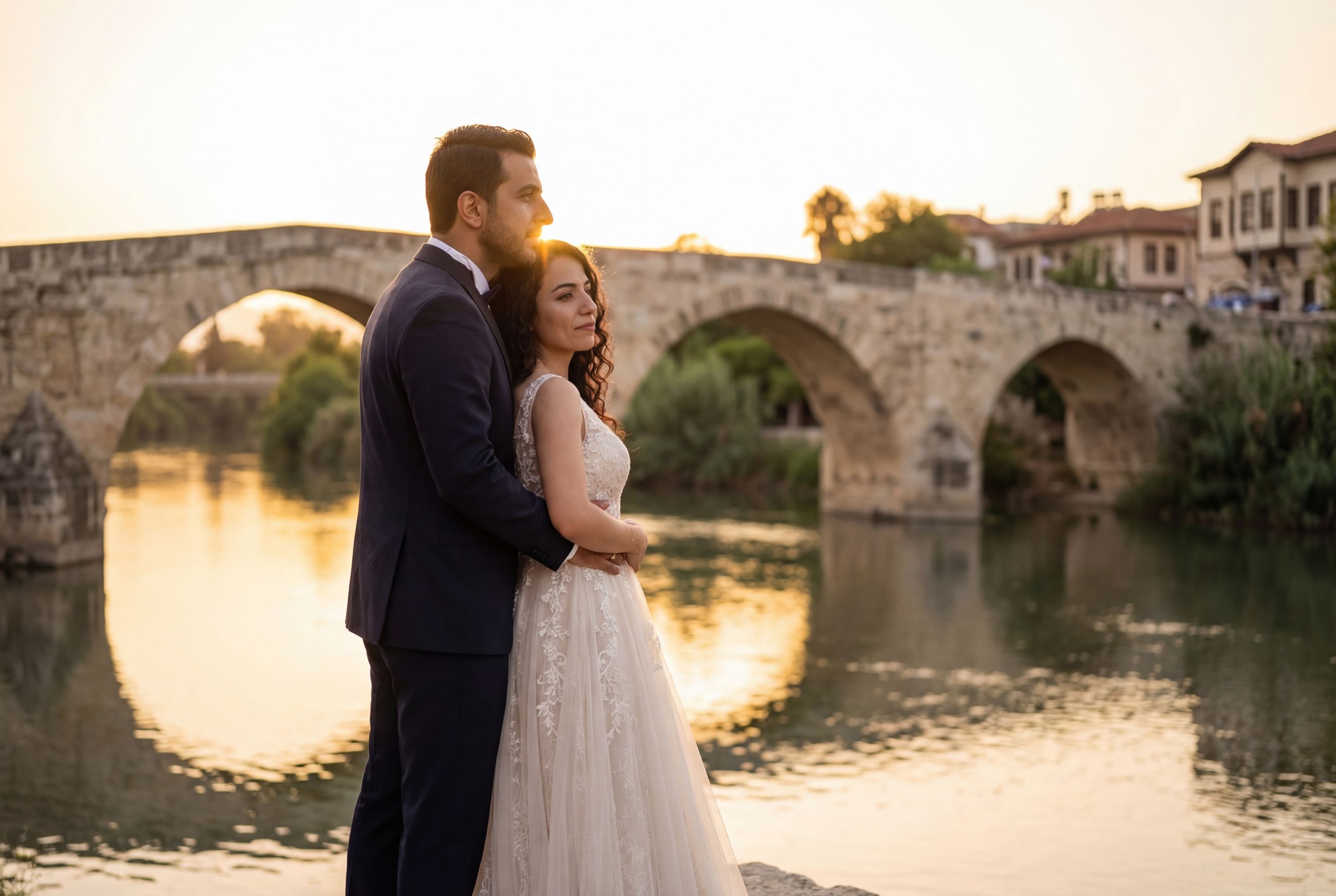 Antakya Roman Bridge (Stone Bridge) wedding photography Hatay 