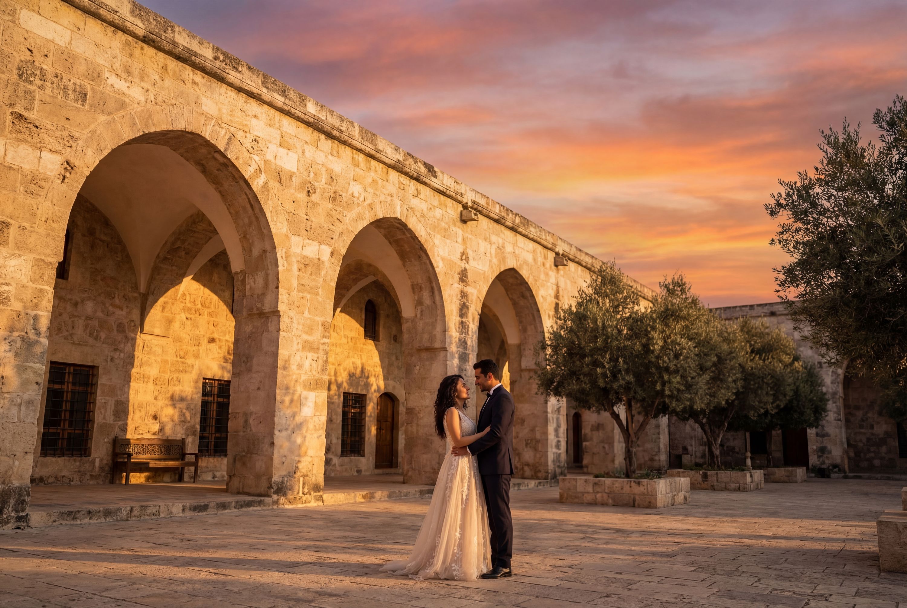 Payas Castle (Sokullu Mehmet Pasha Complex) wedding photography Hatay 