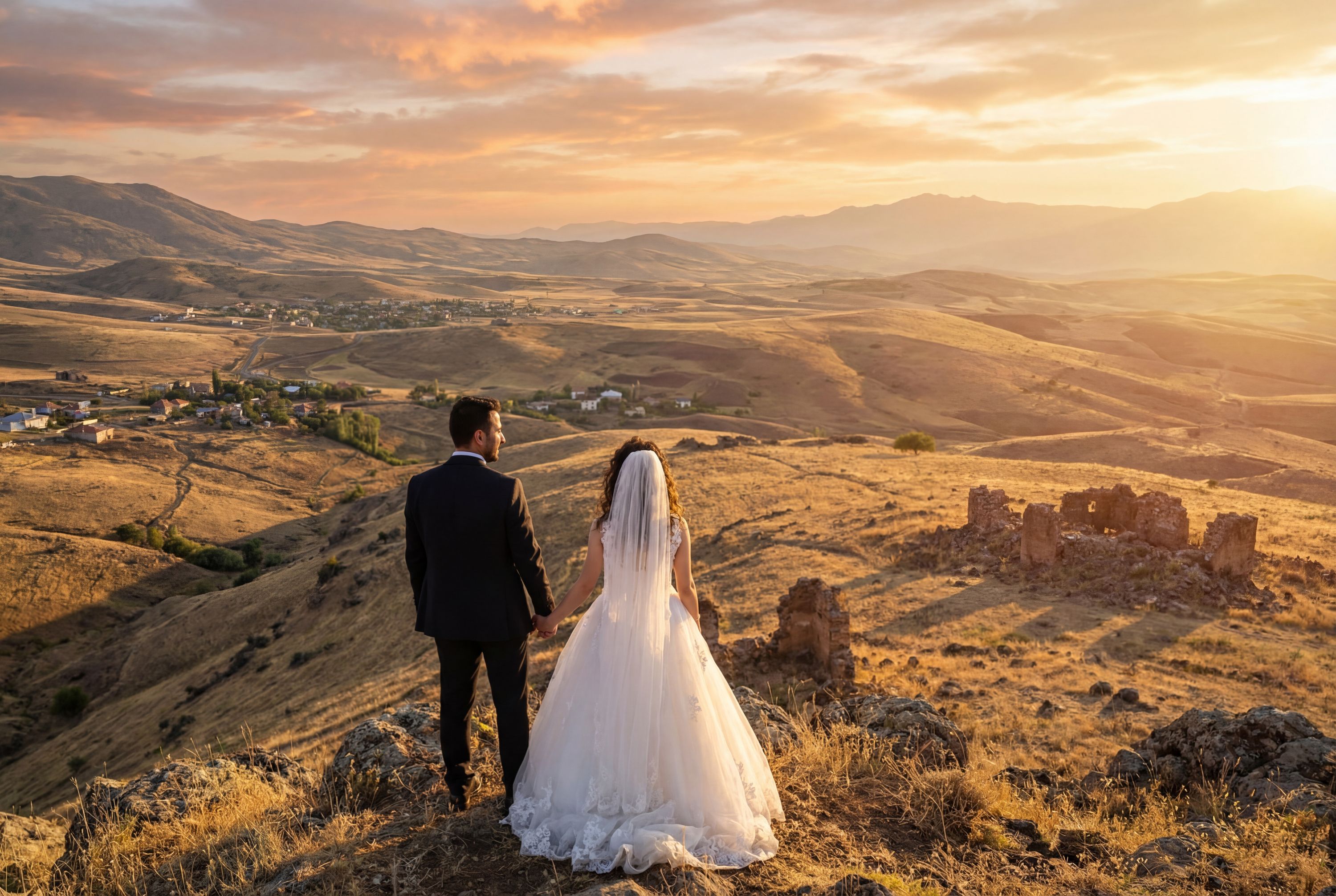 Ziyaret Tepesi (Ziyaret Hill) wedding photography Bingöl 