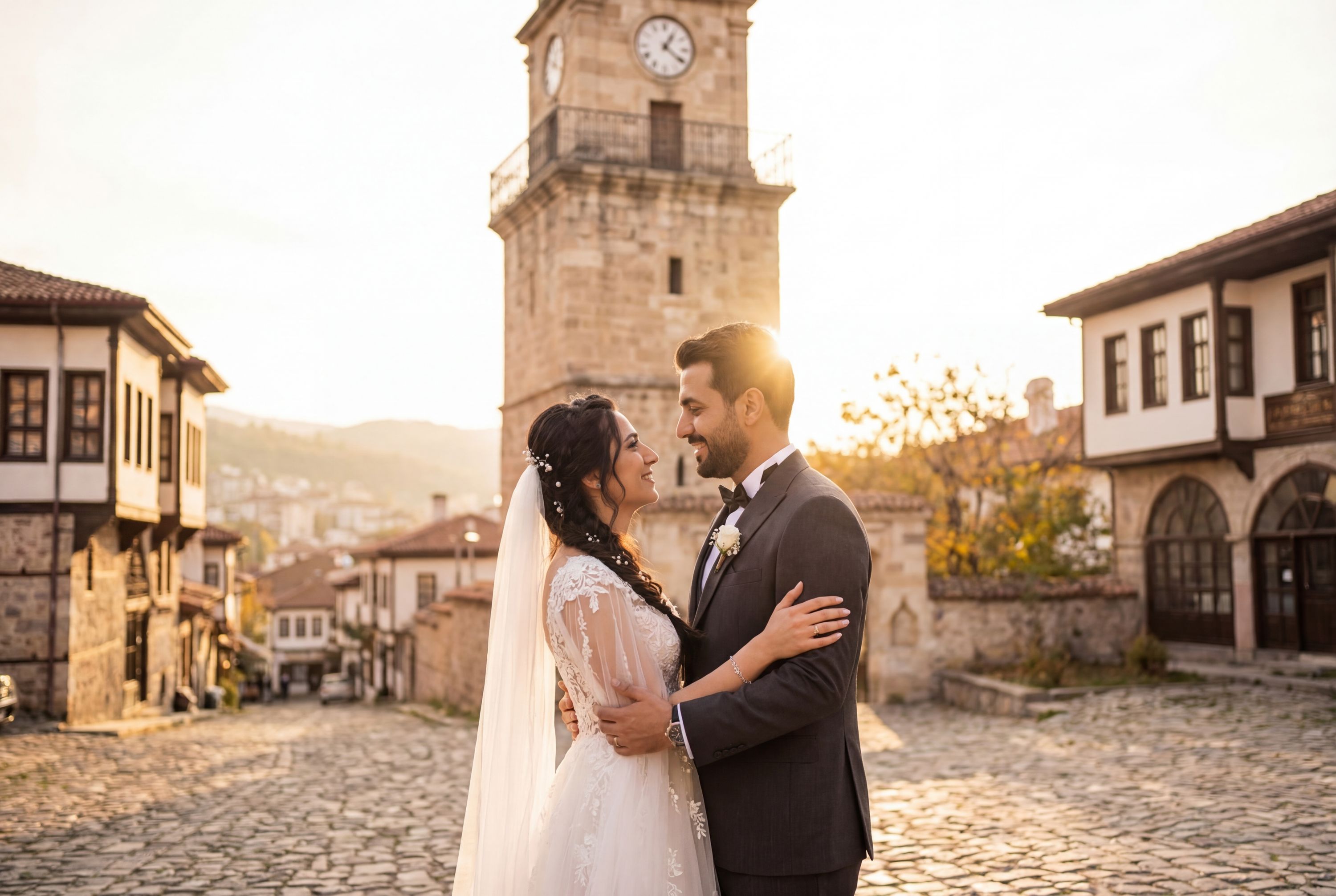 Wedding photography Kastamonu - Kastamonu Clock Tower