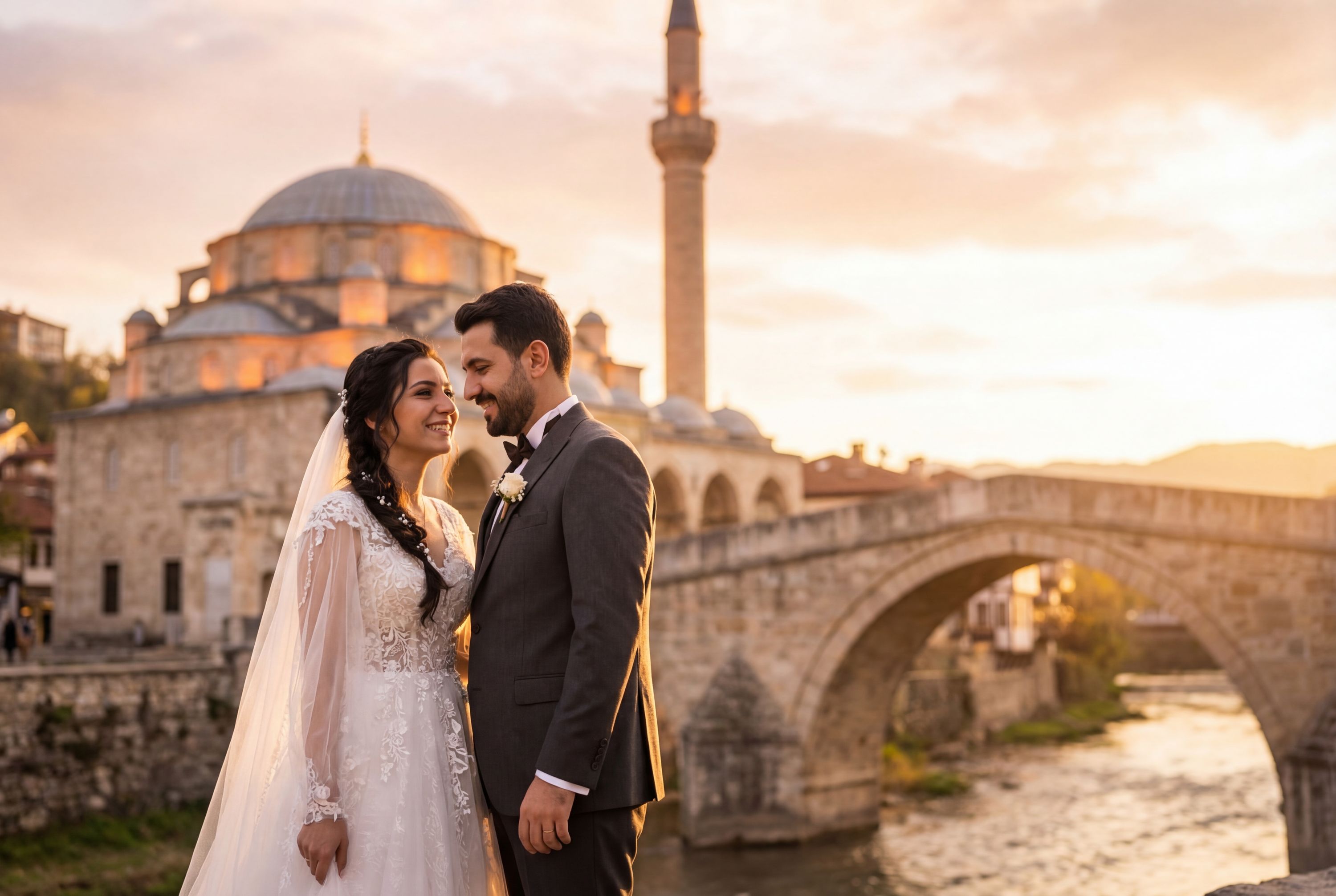 Wedding photography Kastamonu - Nasrullah Mosque and Bridge